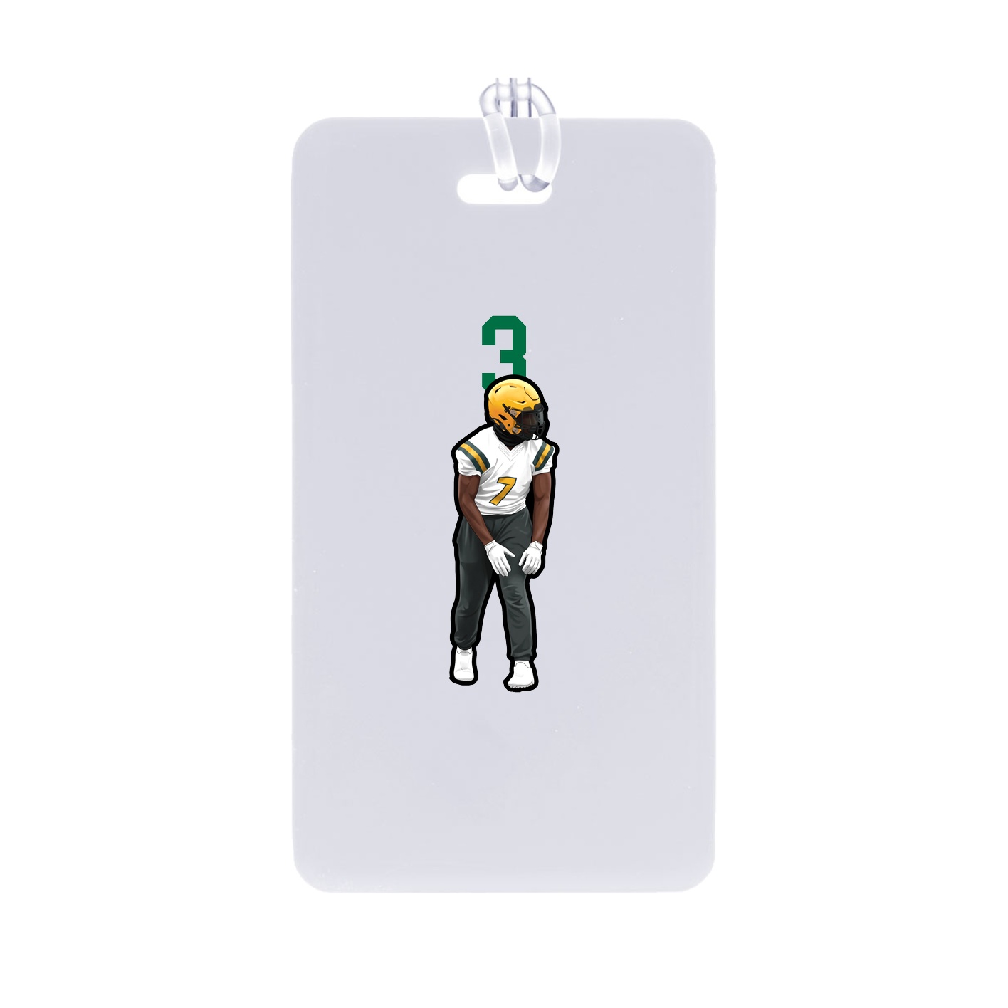 Bag Tag — Number Top in Classic