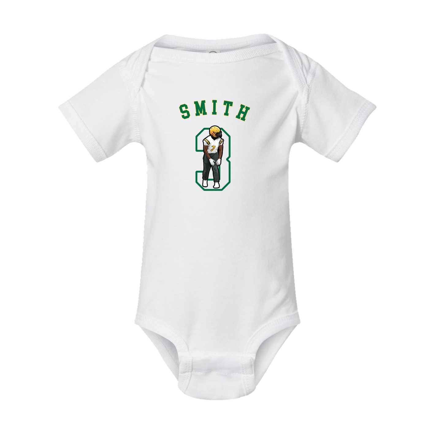 Baby Onesie — Shirsey Arch in White