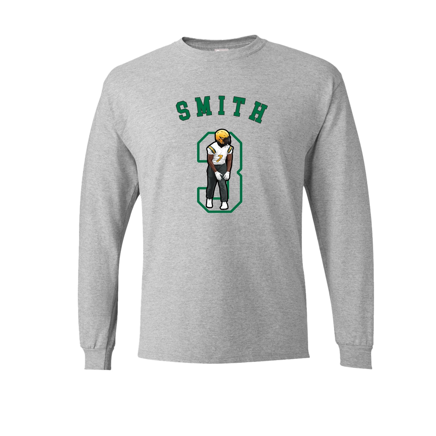 Long Sleeve Tee — Shirsey Arch in Grey