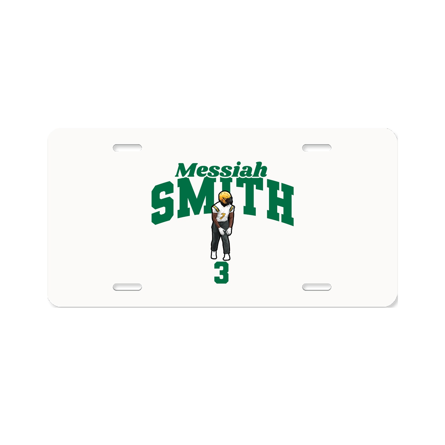 License Plate — Signature Arch in Classic