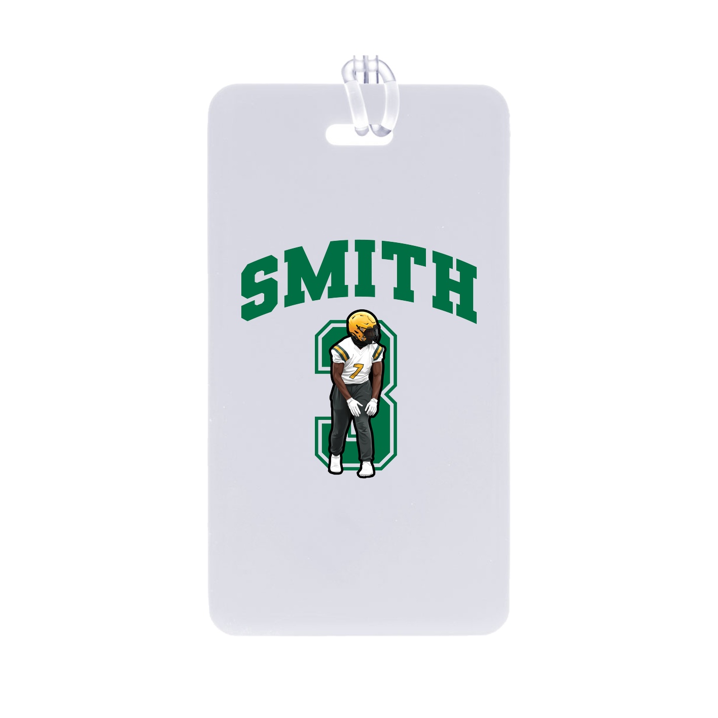 Bag Tag — Number in Classic
