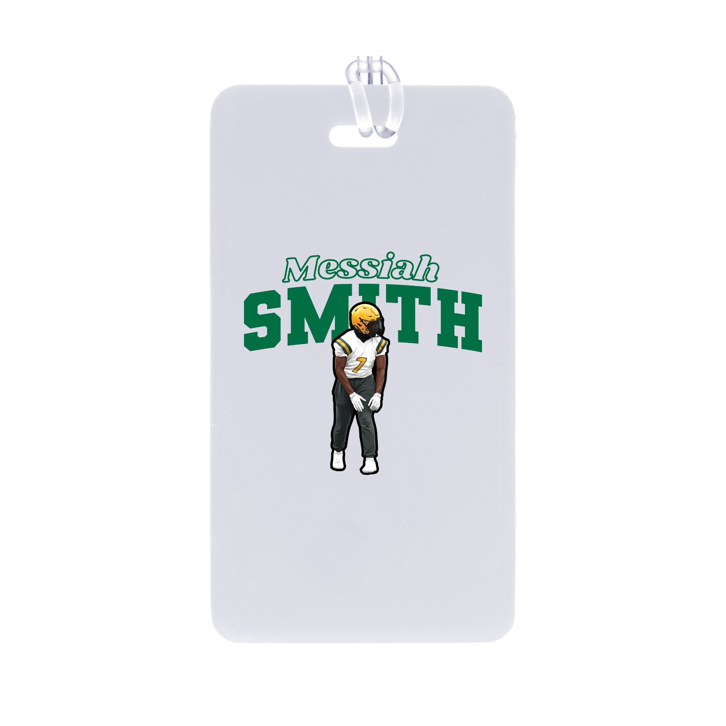 Bag Tag — Name Arch in Classic