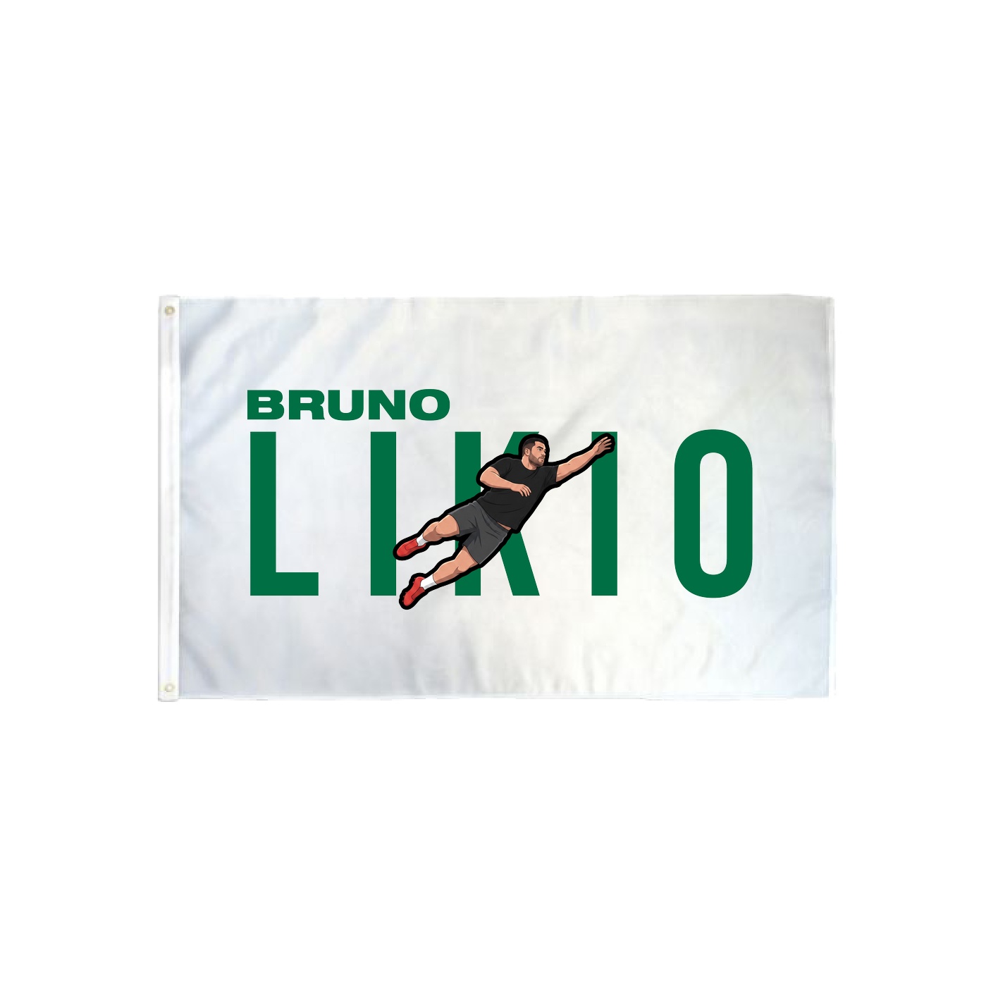 3x5 Flag — Player Name in Classic