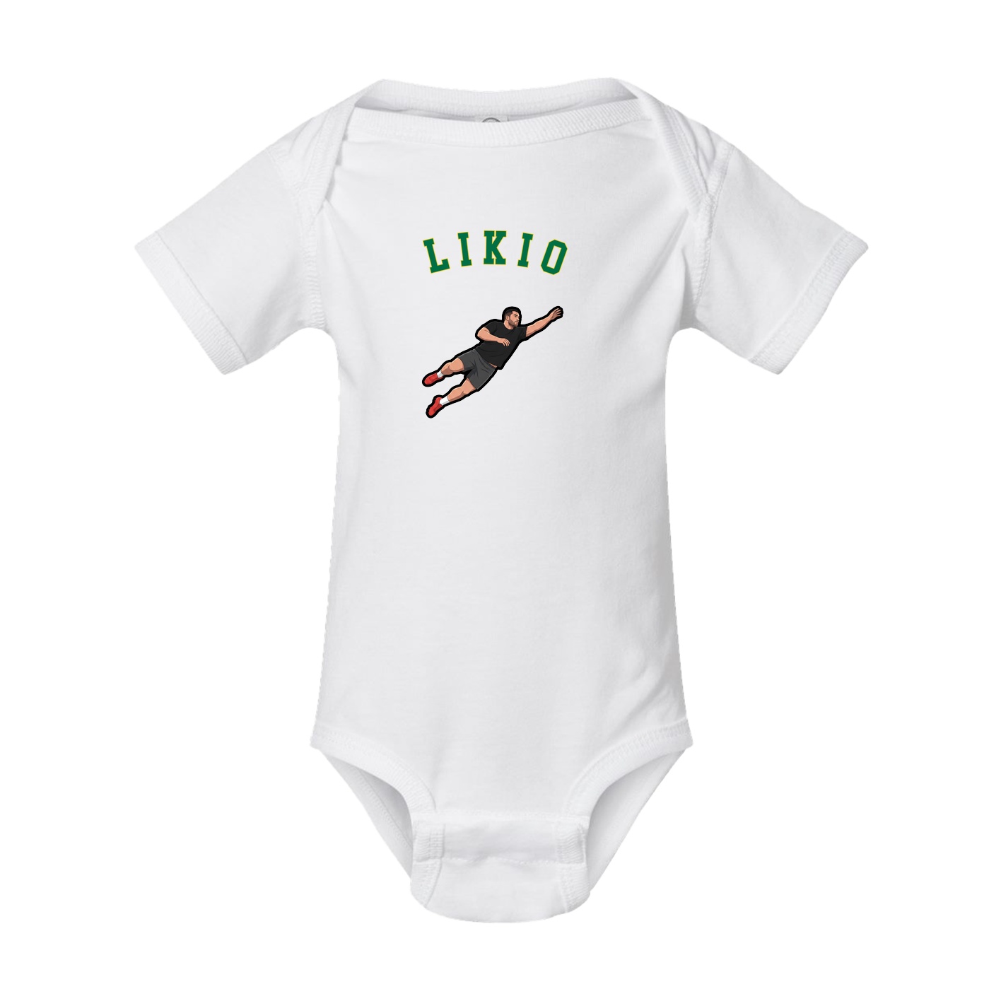 Baby Onesie — Shirsey Arch in White