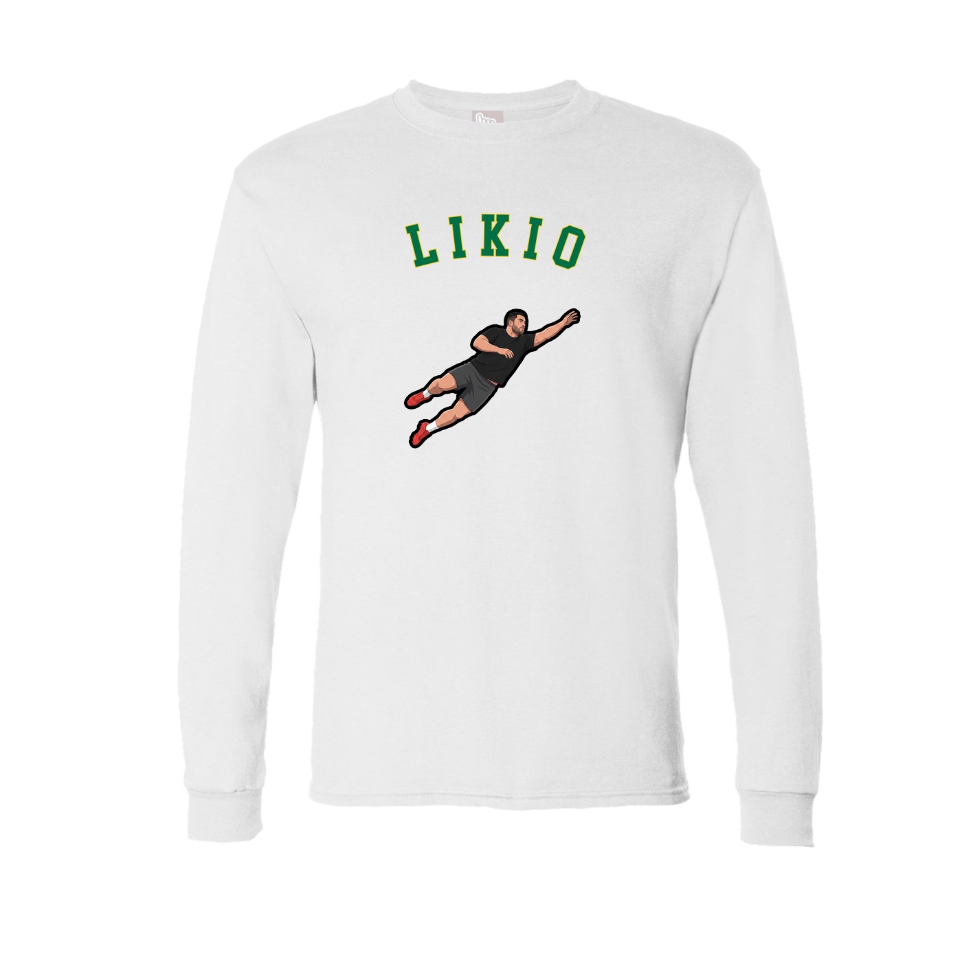 Long Sleeve Tee — Shirsey Arch in White