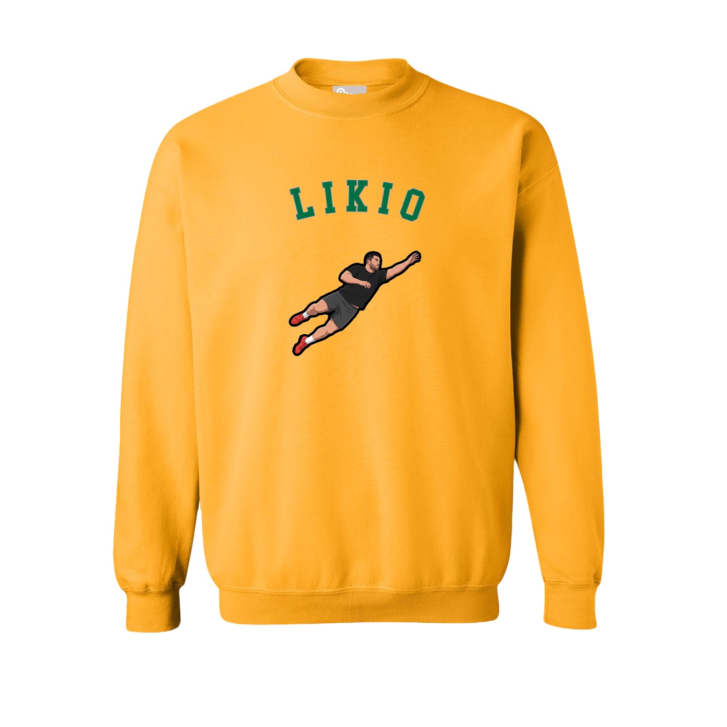 Fleece Crew — Shirsey Arch in Gold