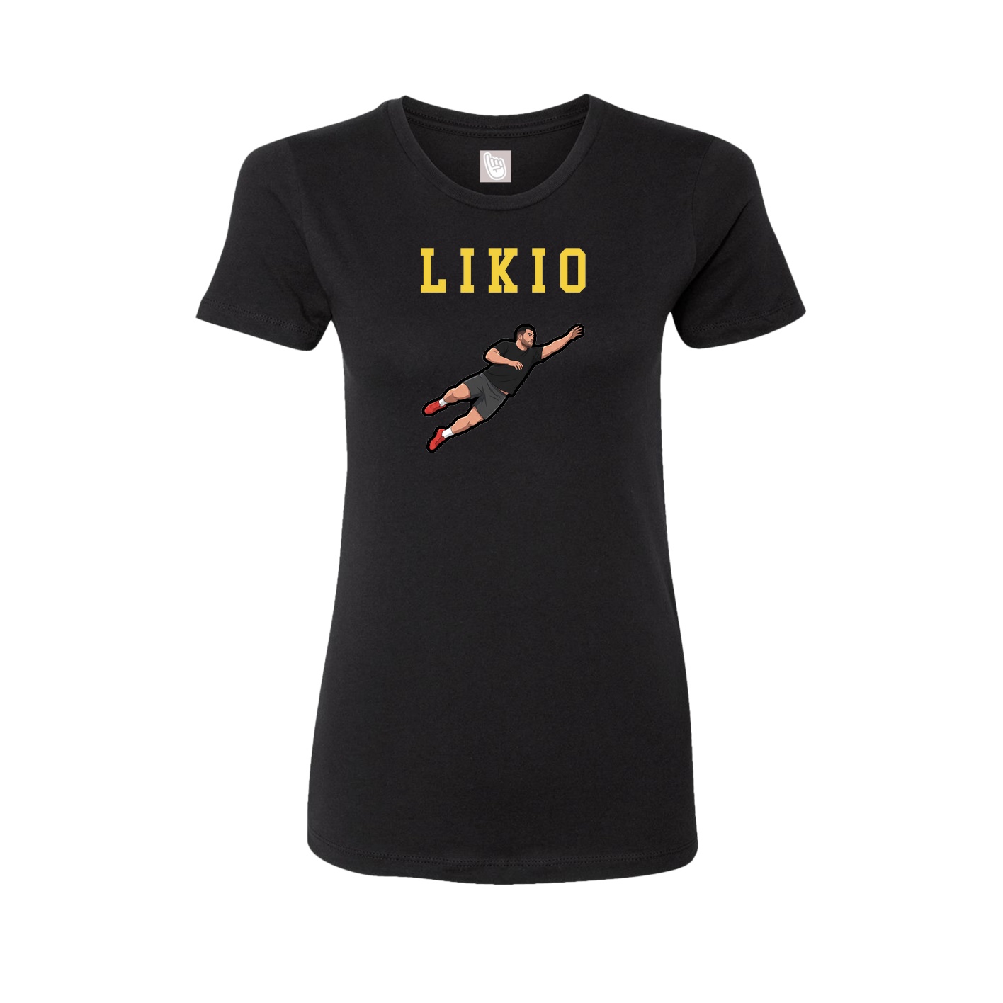 Fitted Women's Tee — Shirsey in Black