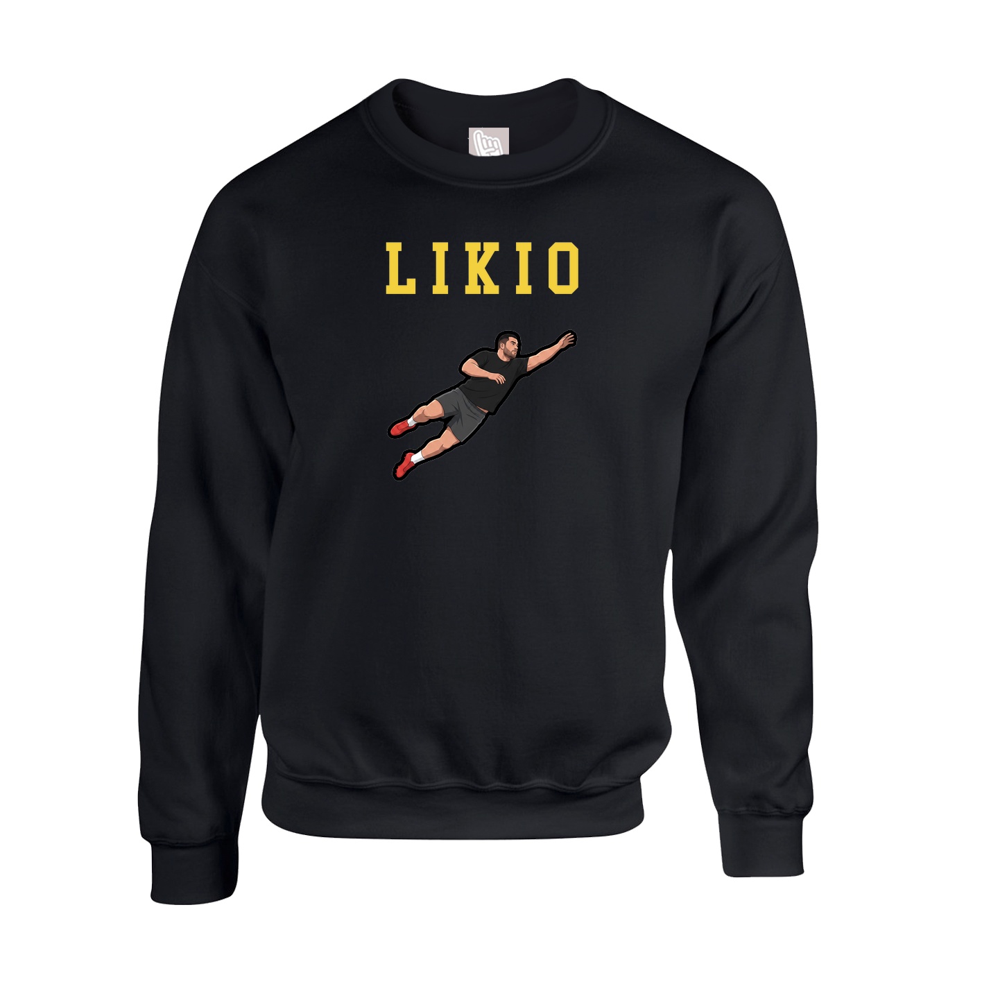 Fleece Crew — Shirsey in Black