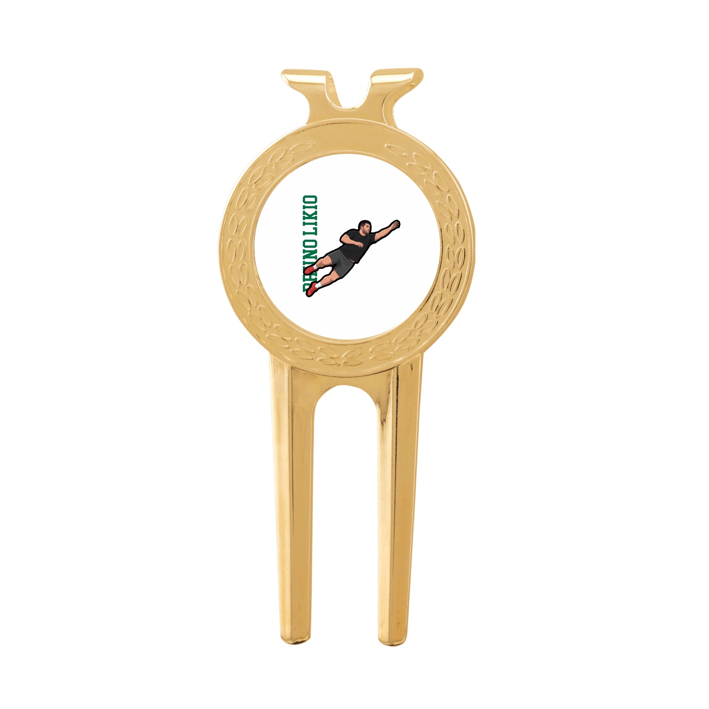 Divot Tool with Ball Marker — Name Vertical in Classic
