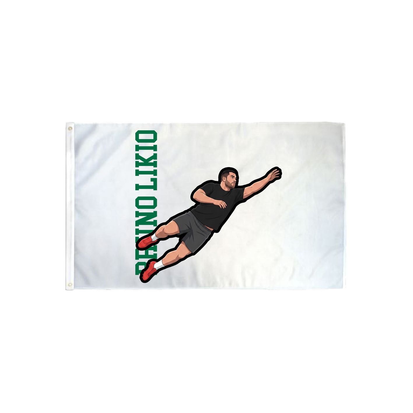 3x5 Flag — Name Vertical in Classic