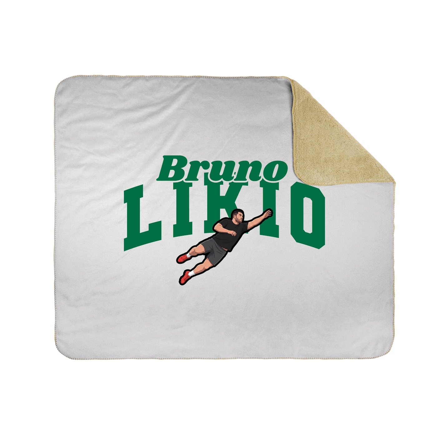 Throw Blanket — Signature Arch in White