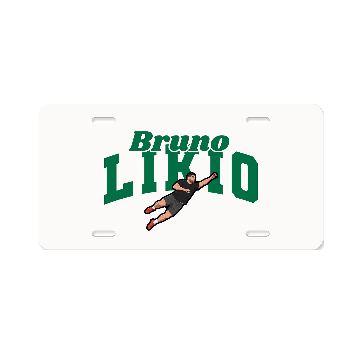 License Plate — Signature Arch in Classic