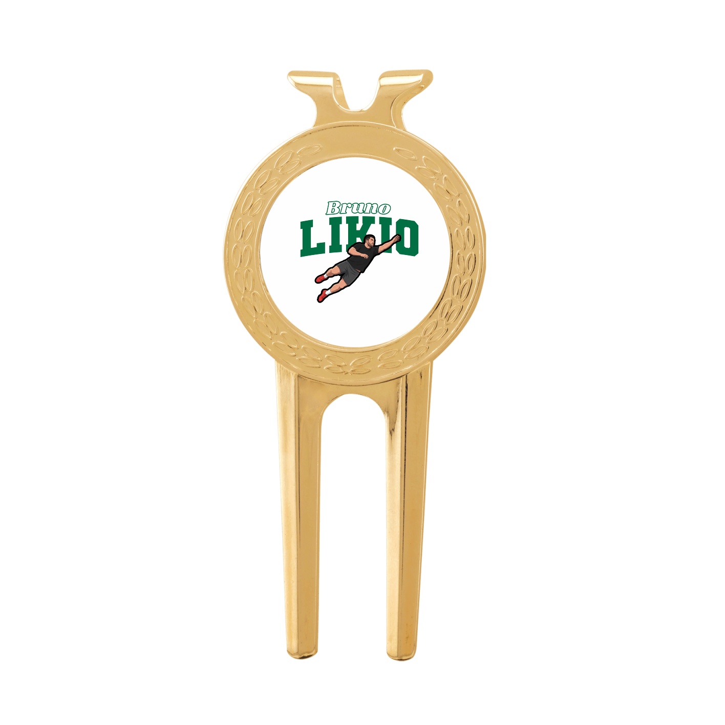 Divot Tool with Ball Marker — Name Arch in Classic
