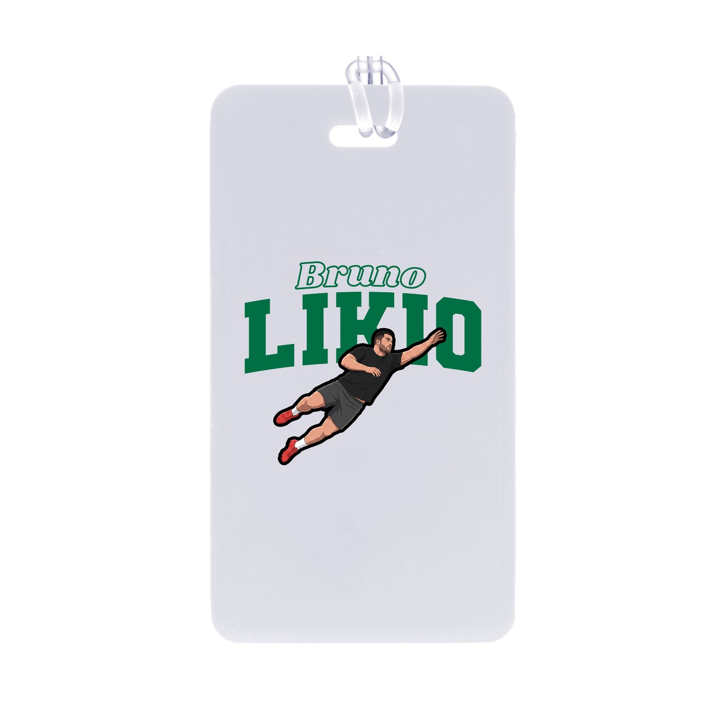 Bag Tag — Name Arch in Classic