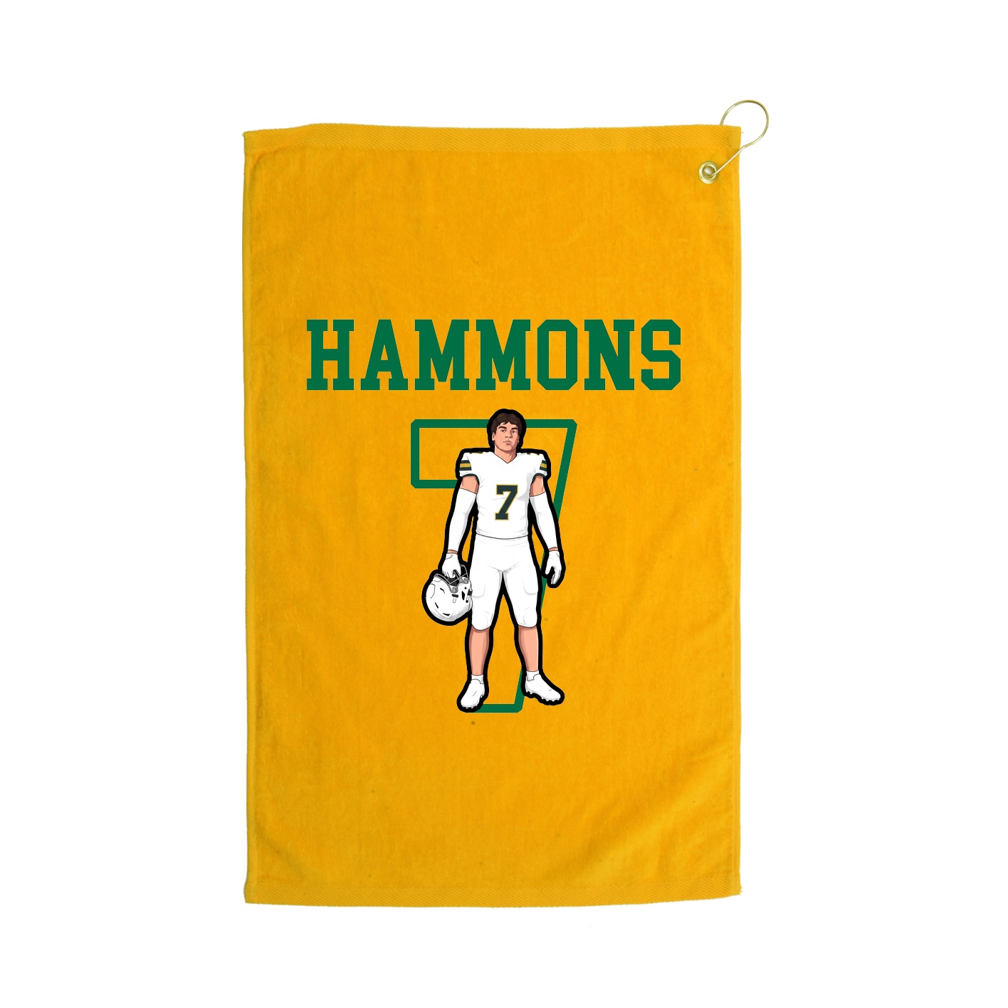 Golf Towel — Shirsey in Gold