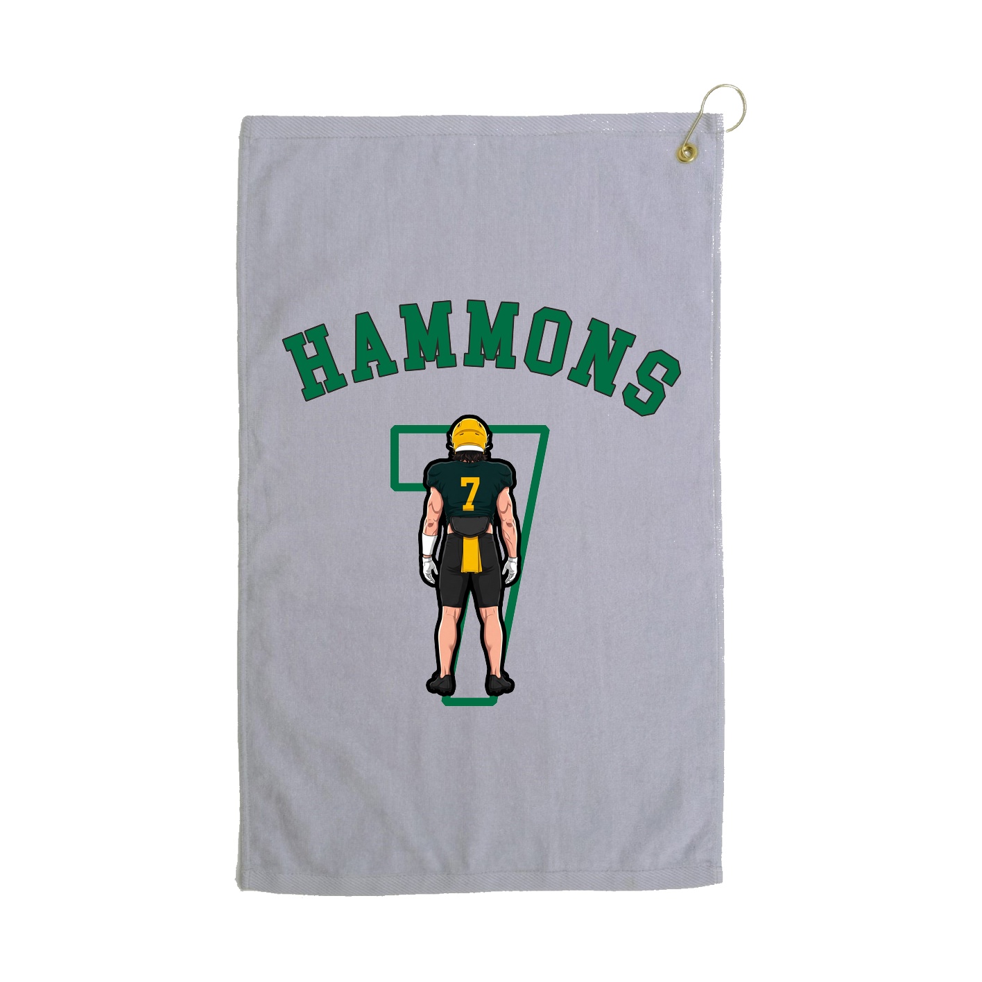 Golf Towel — Shirsey Arch in Grey