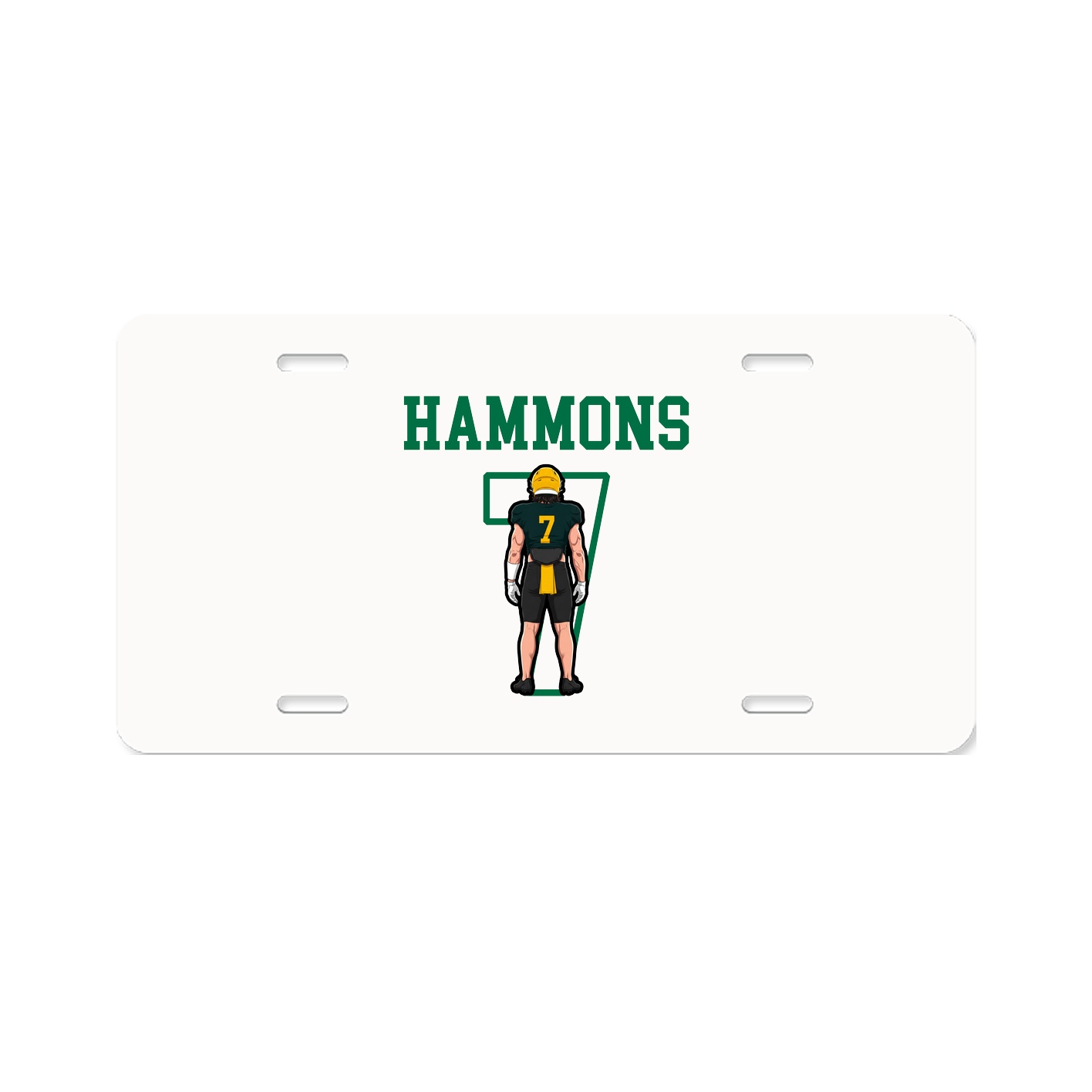 License Plate — Shirsey in Classic