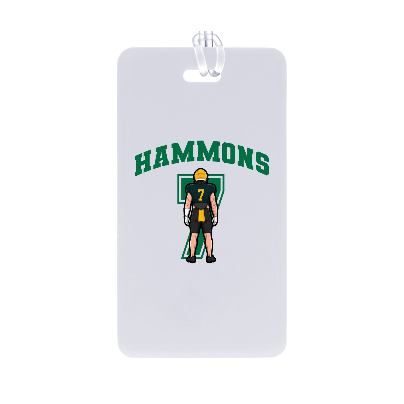 Bag Tag — Number in Classic