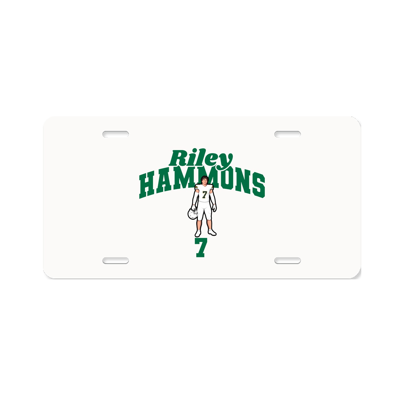 License Plate — Signature Arch in Classic