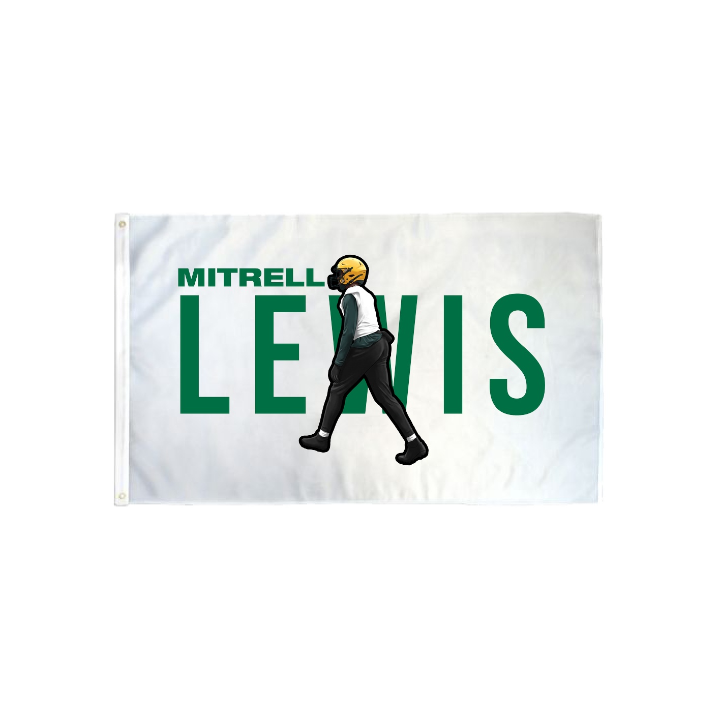 3x5 Flag — Player Name in Classic