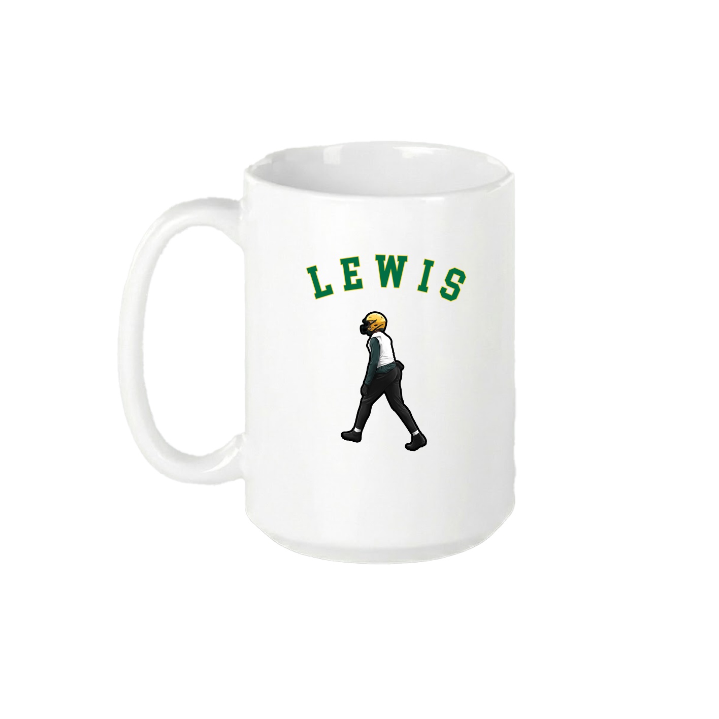 15oz Coffee Mug — Shirsey Arch in White