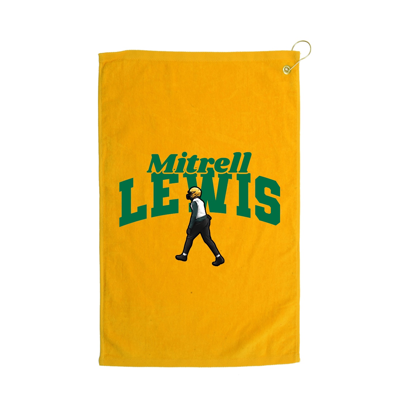 Golf Towel — Signature Arch in Gold