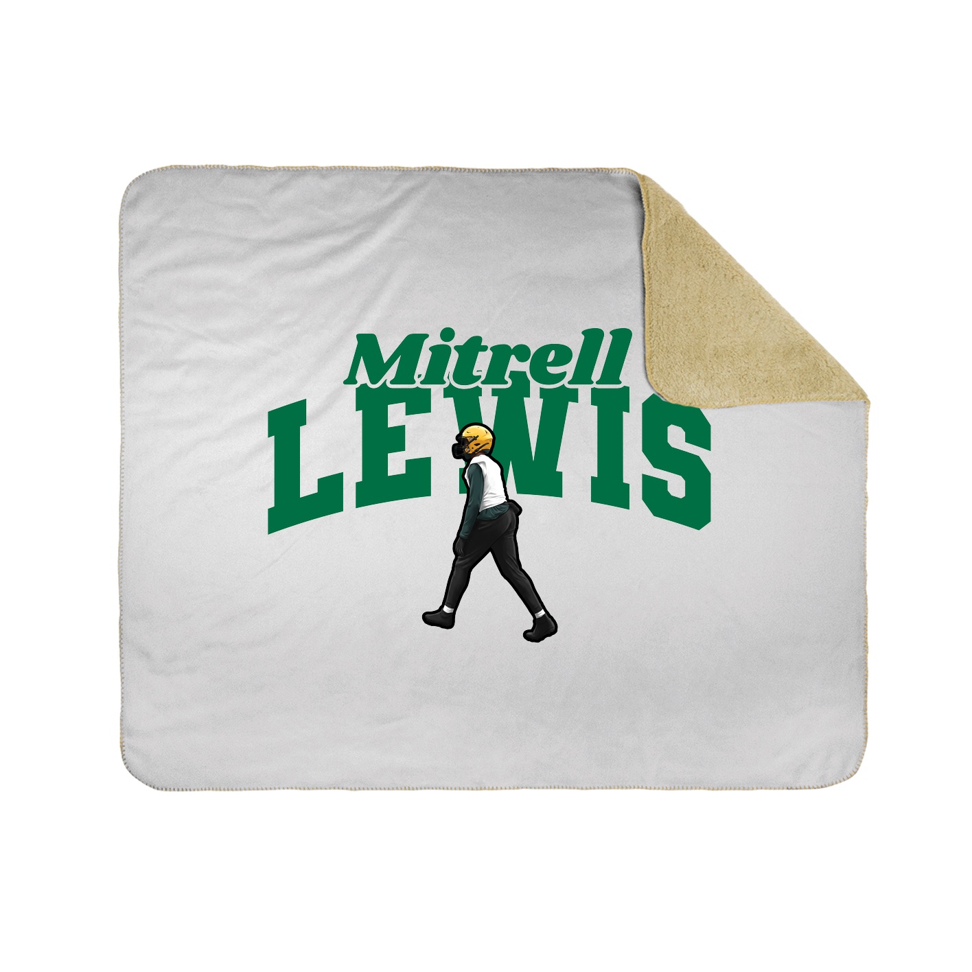 Throw Blanket — Signature Arch in White