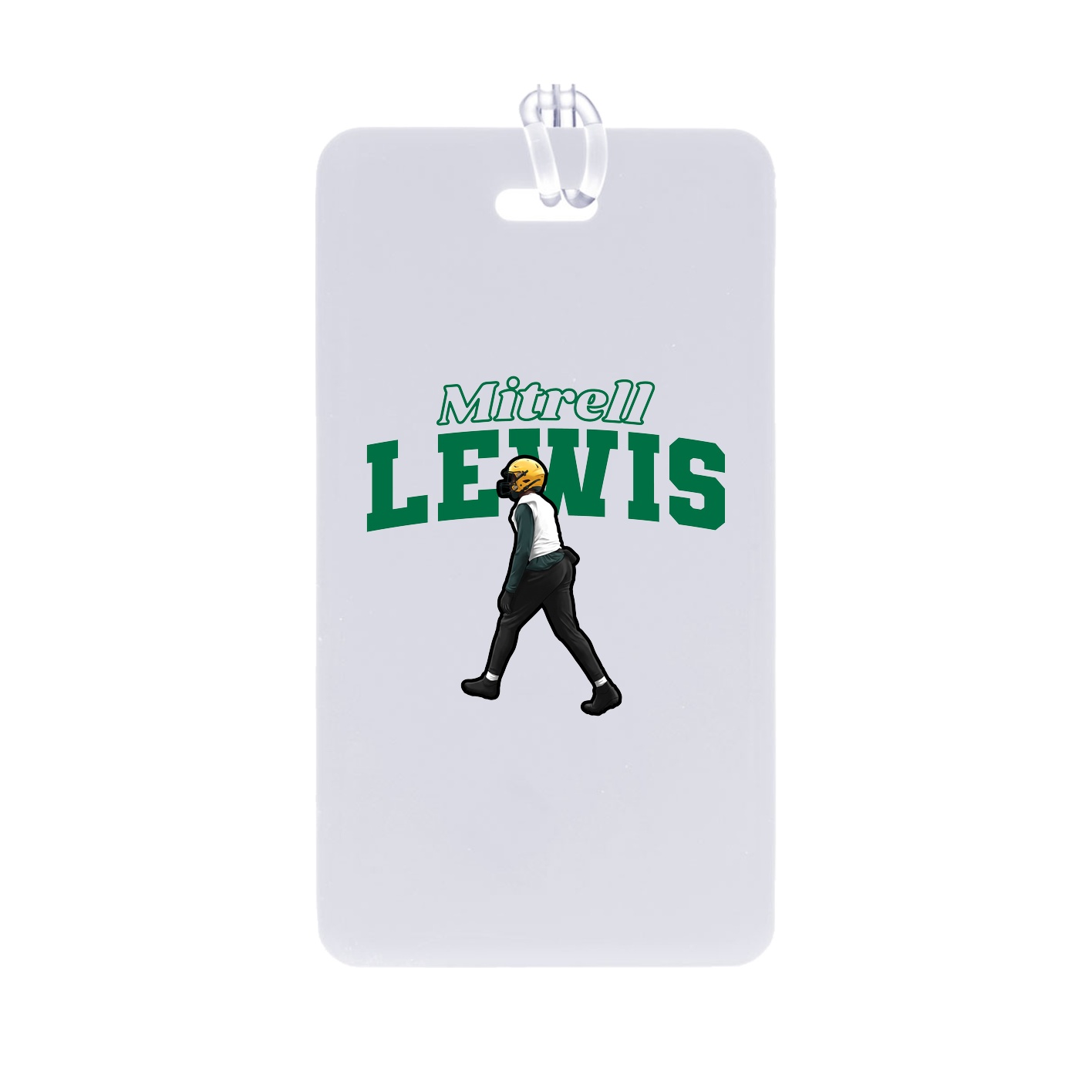 Bag Tag — Name Arch in Classic