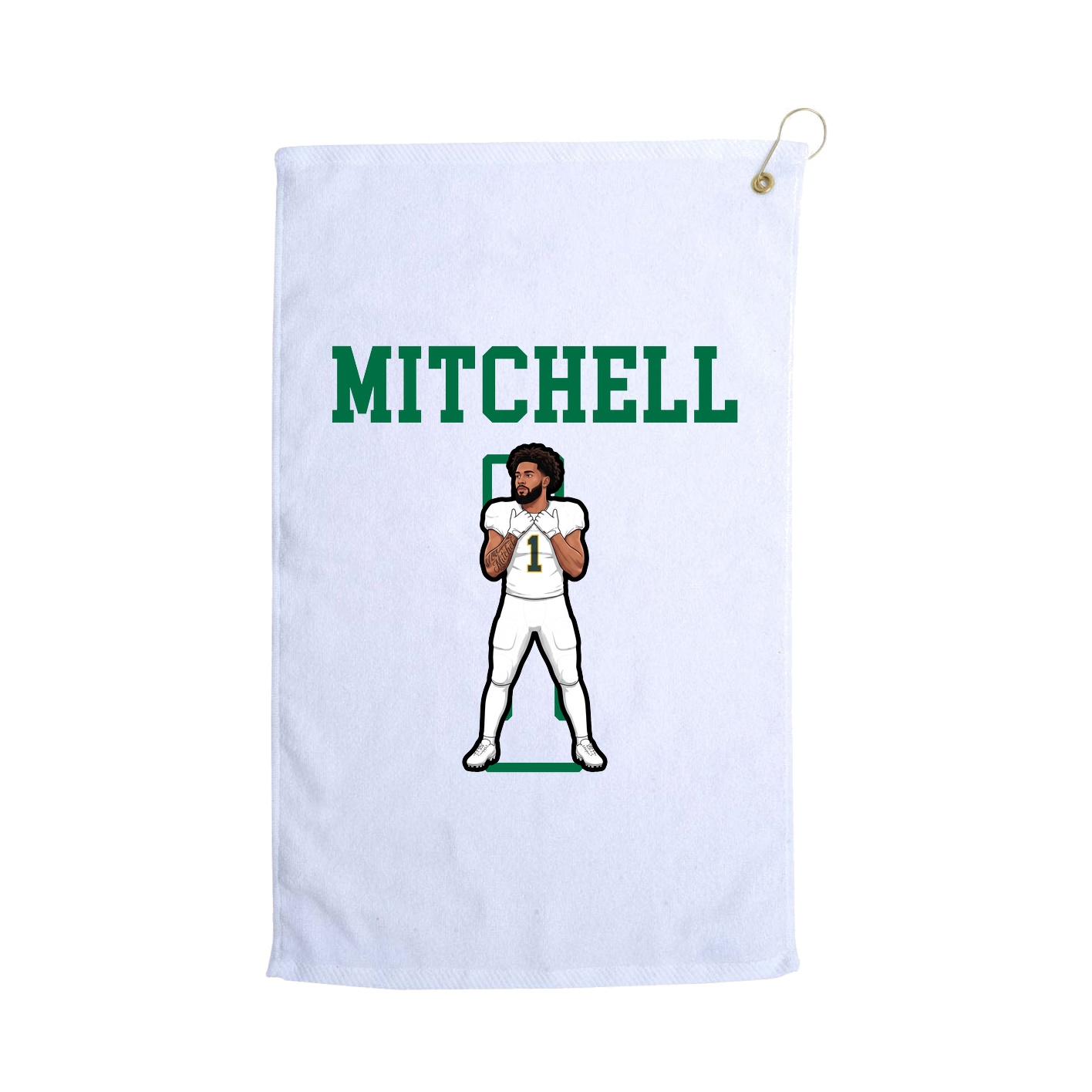 Golf Towel — Shirsey in White