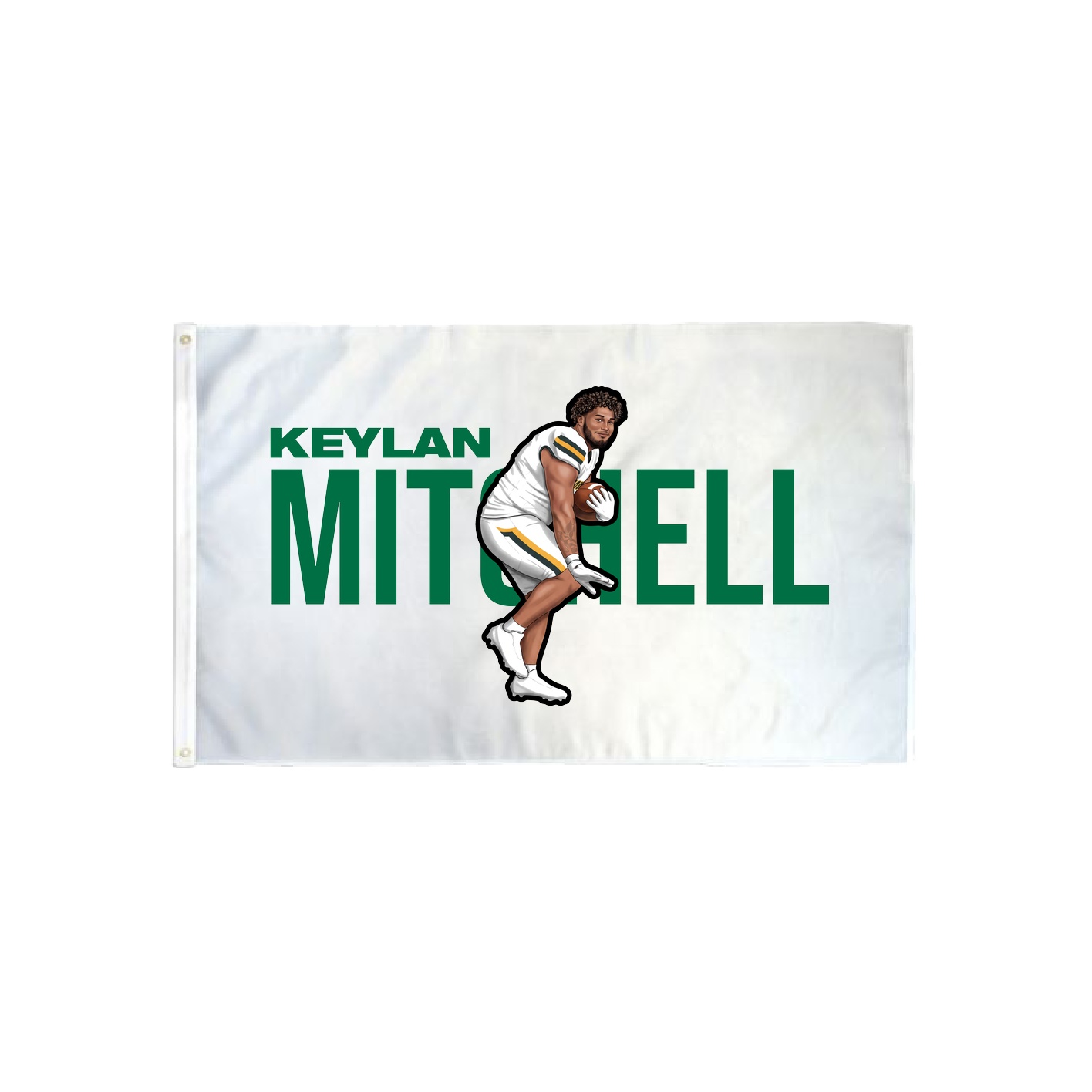 3x5 Flag — Player Name in Classic