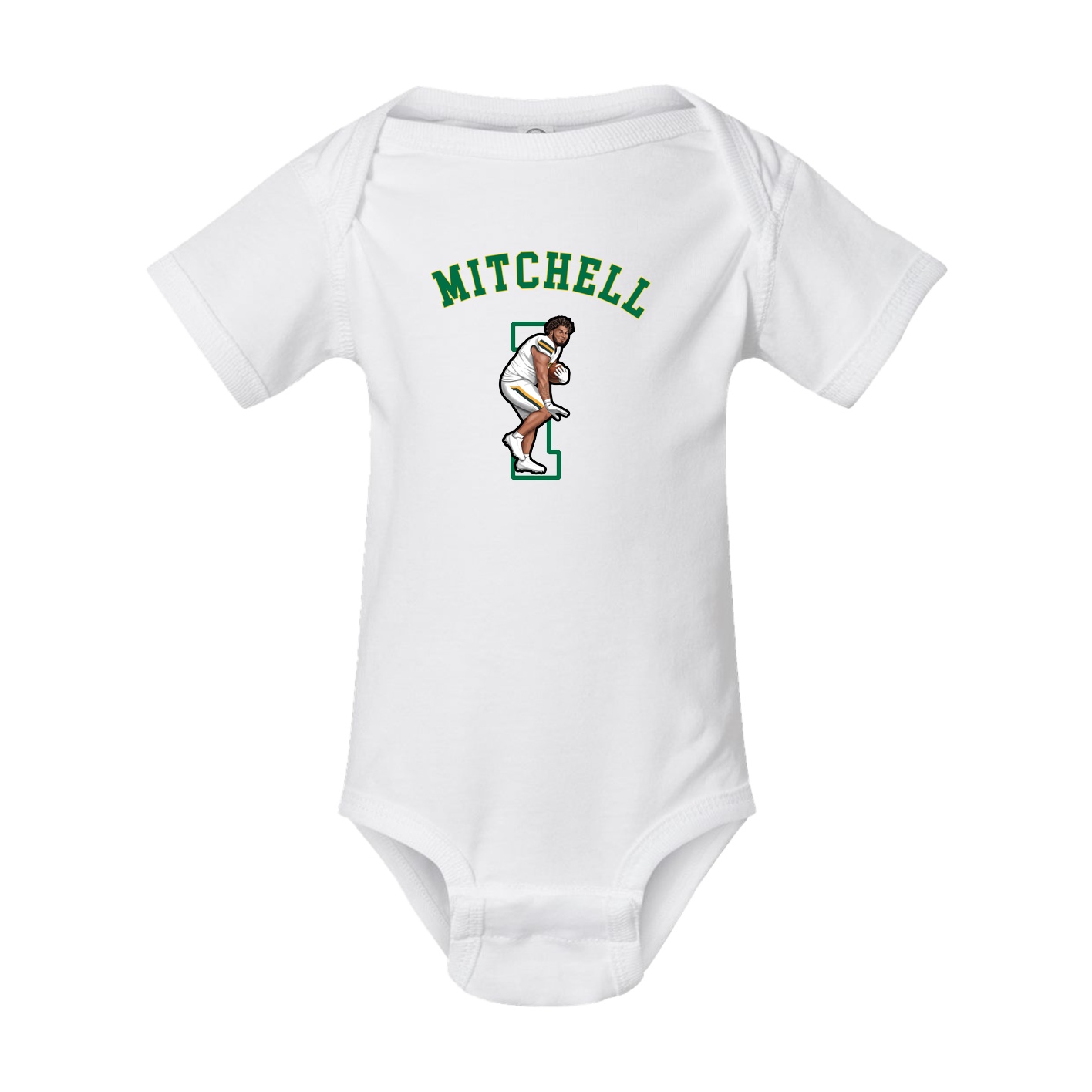 Baby Onesie — Shirsey Arch in White