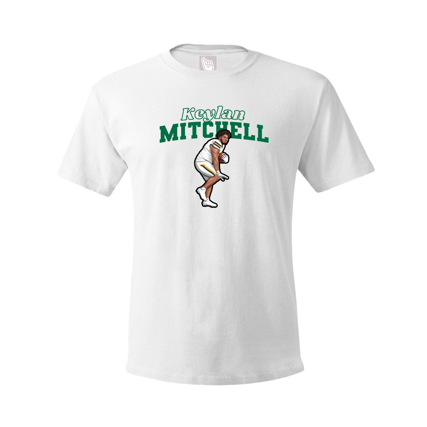 Tee — Name Arch in White