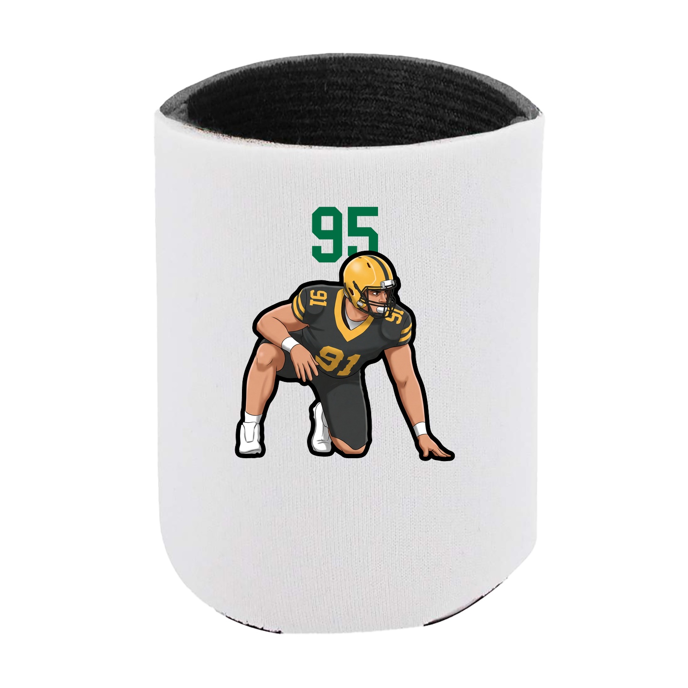 Can Holder — Number Top in White