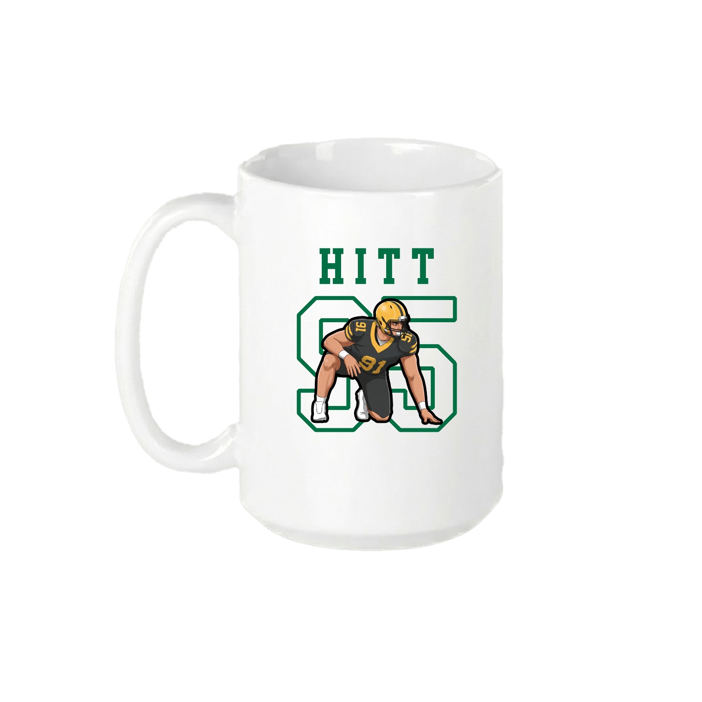 15oz Coffee Mug — Shirsey in White