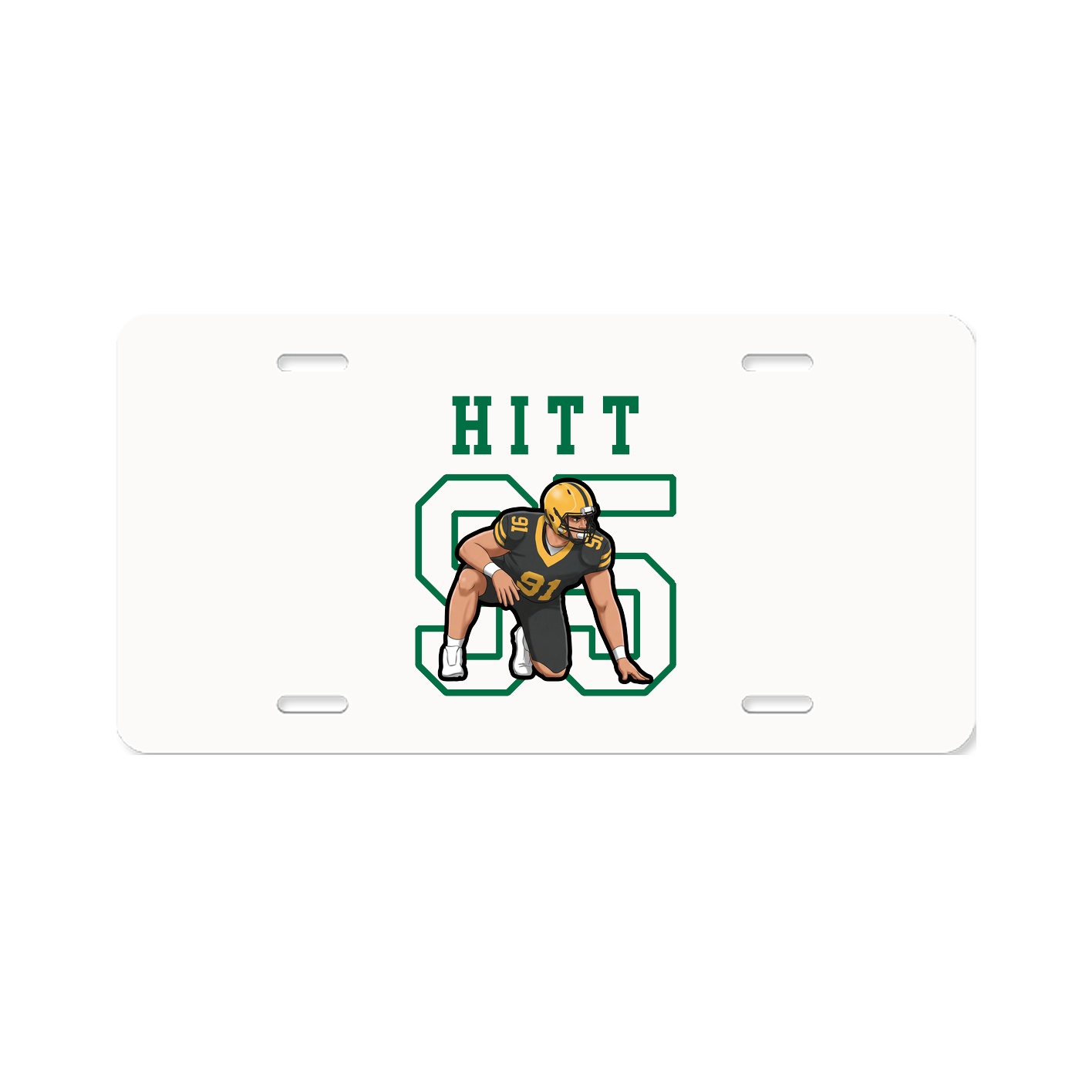 License Plate — Shirsey in Classic