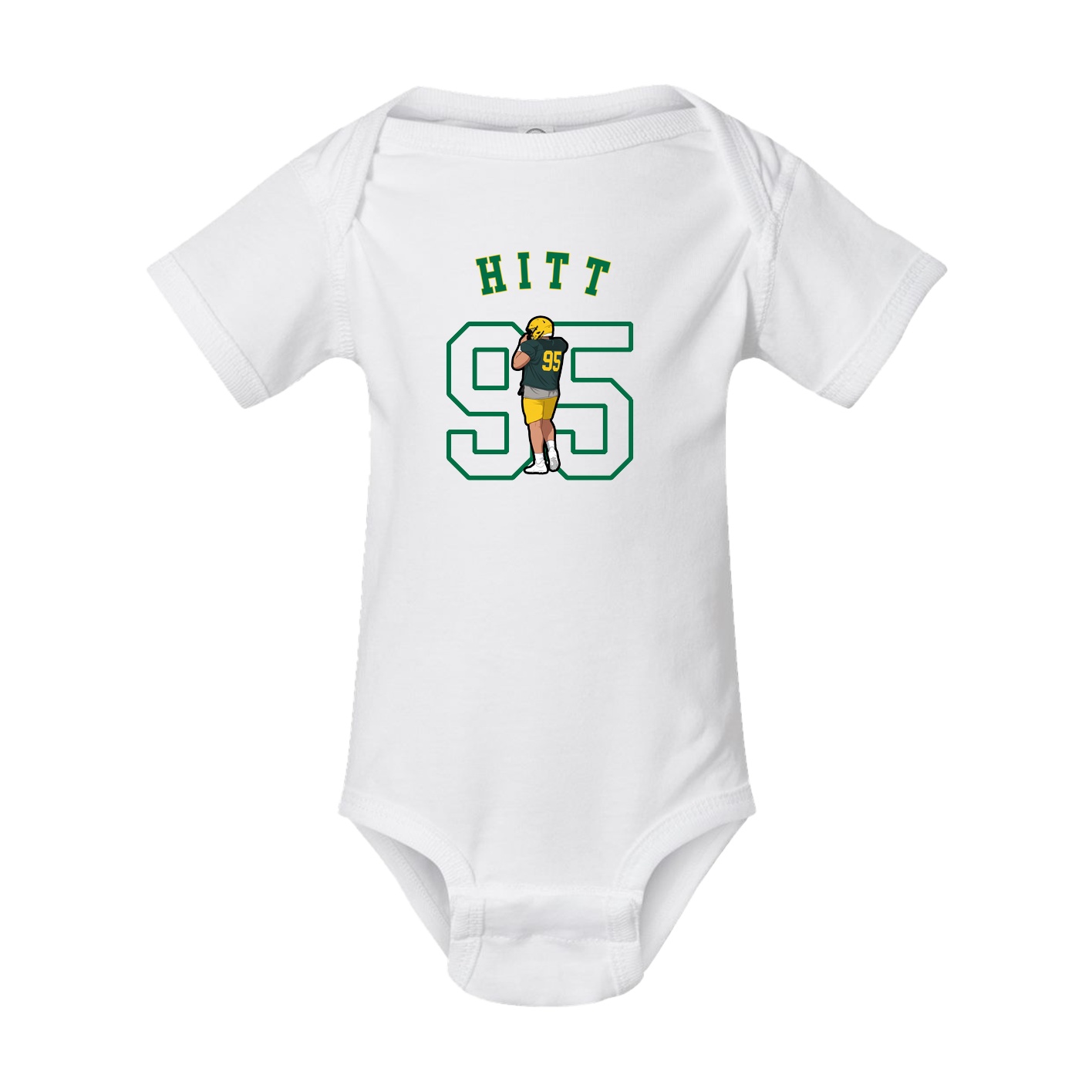 Baby Onesie — Shirsey Arch in White