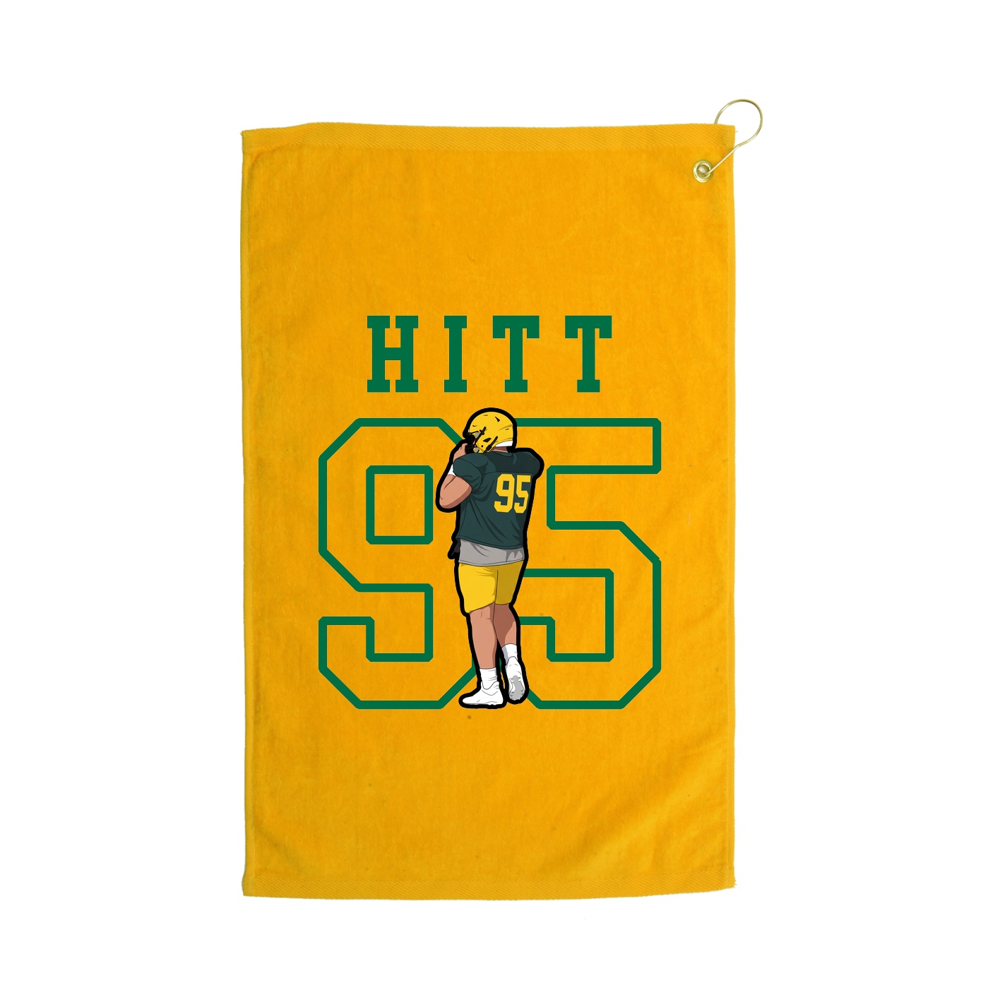 Golf Towel — Shirsey in Gold