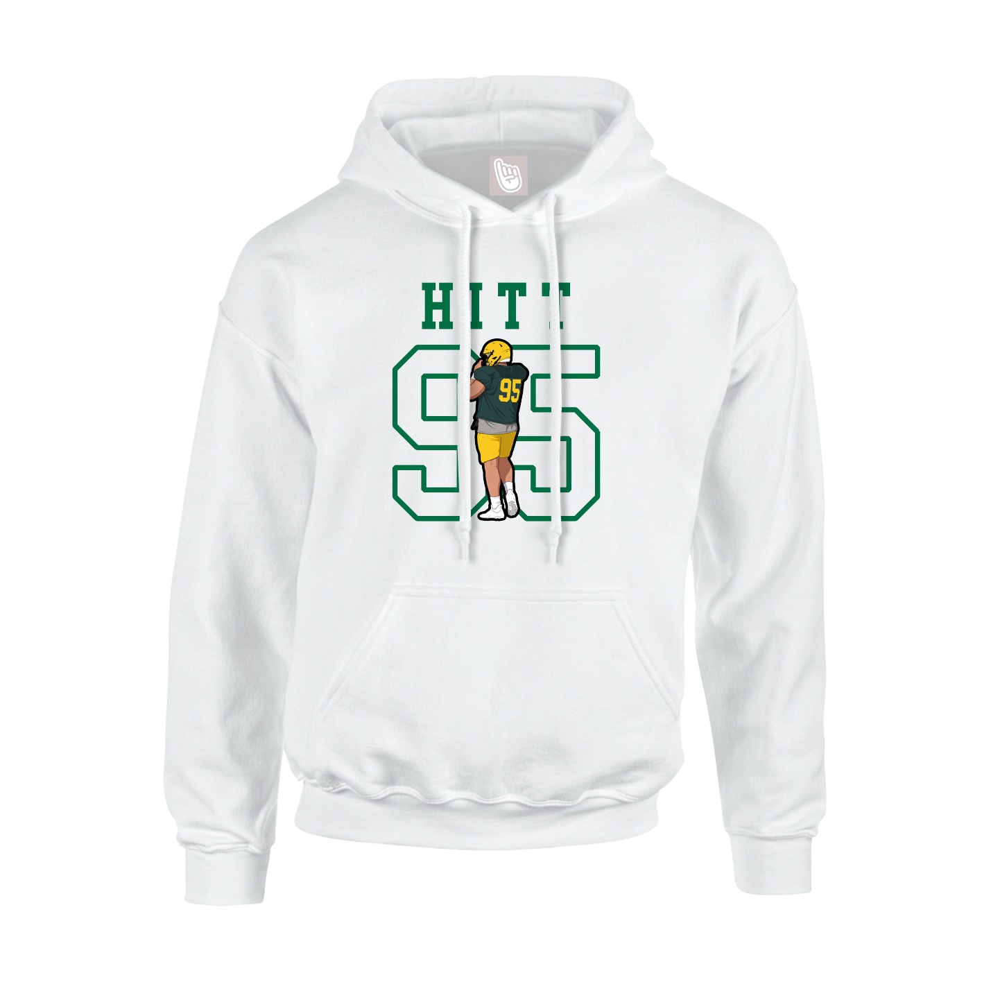 Youth Hoodie — Shirsey in White