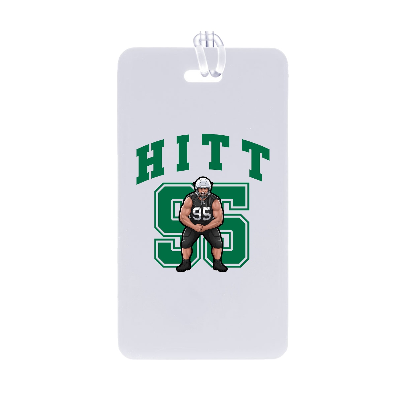 Bag Tag — Number in Classic