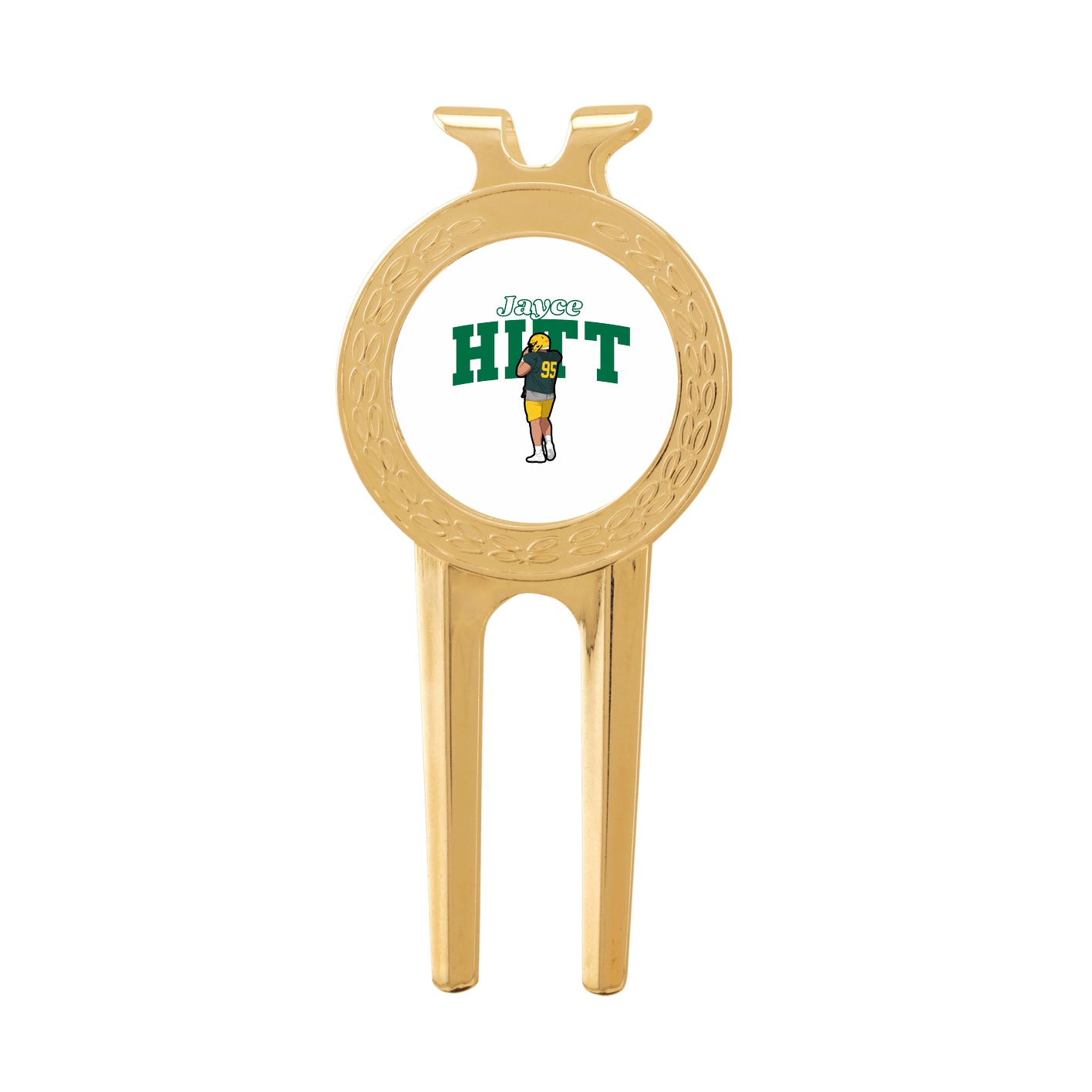 Divot Tool with Ball Marker — Name Arch in Classic