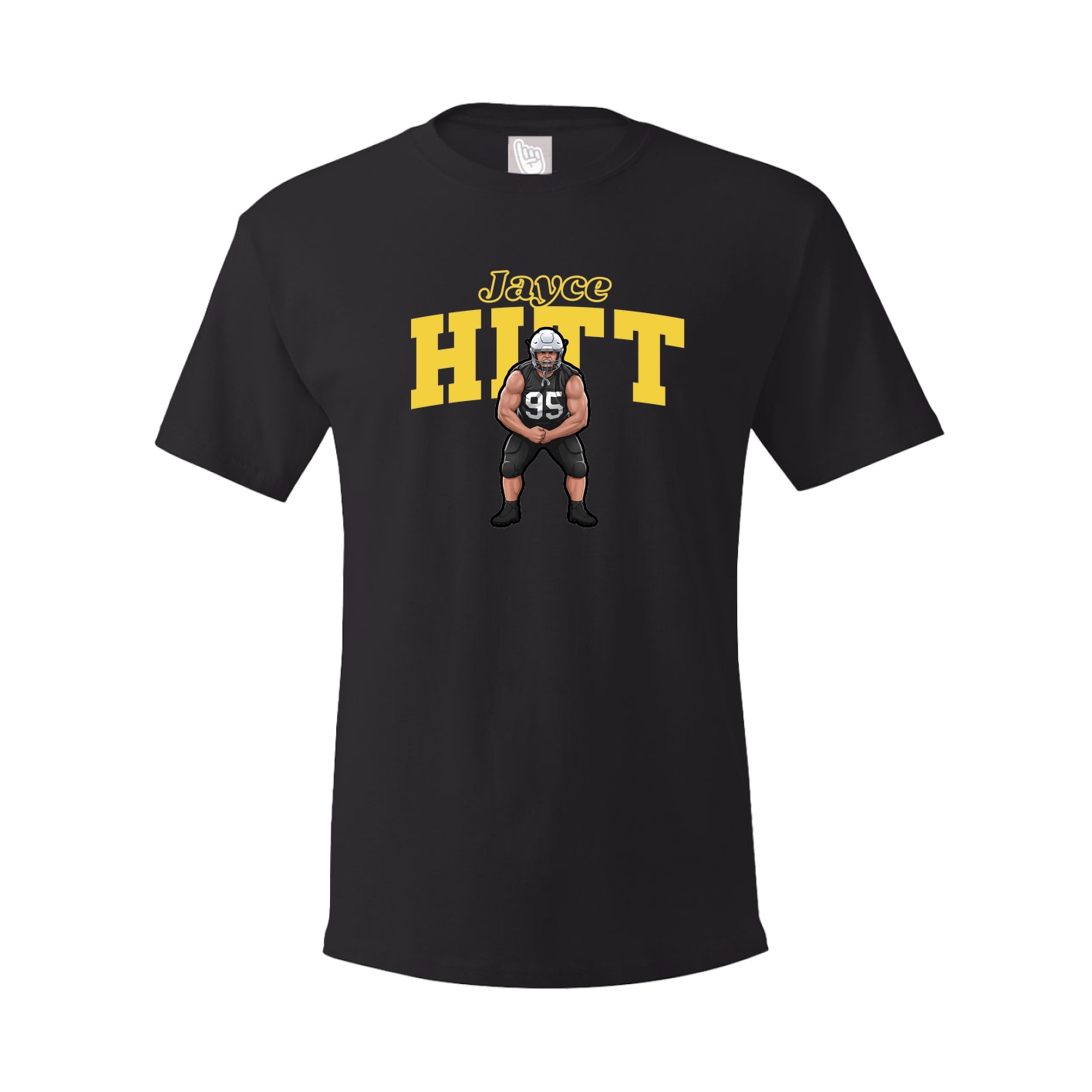 Youth Tee — Name Arch in Black