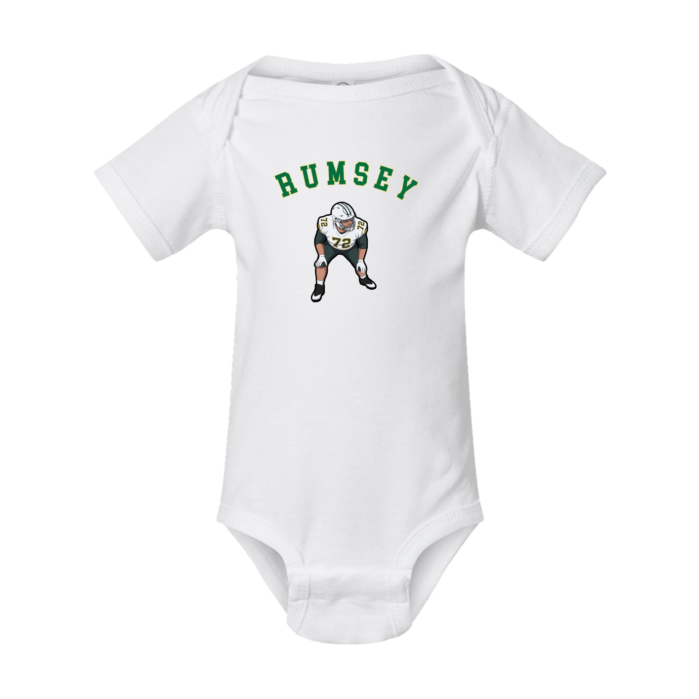 Baby Onesie — Shirsey Arch in White