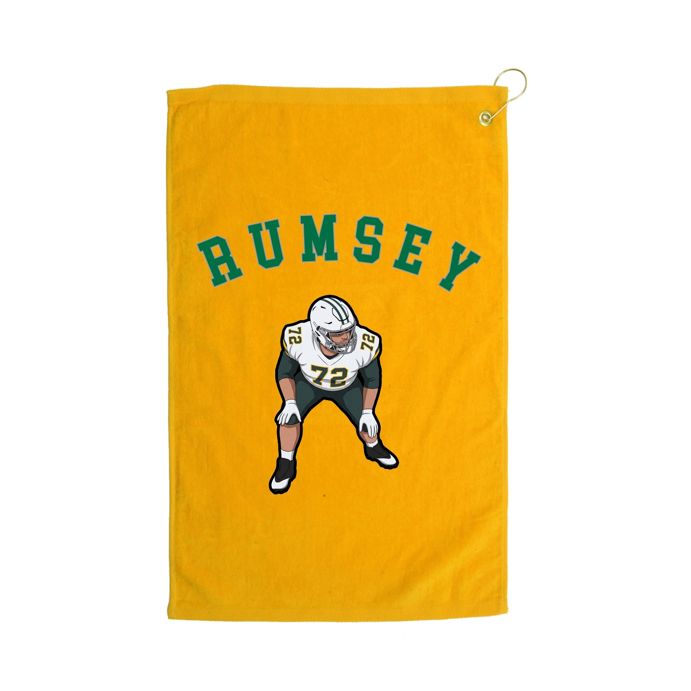 Golf Towel — Shirsey Arch in Gold