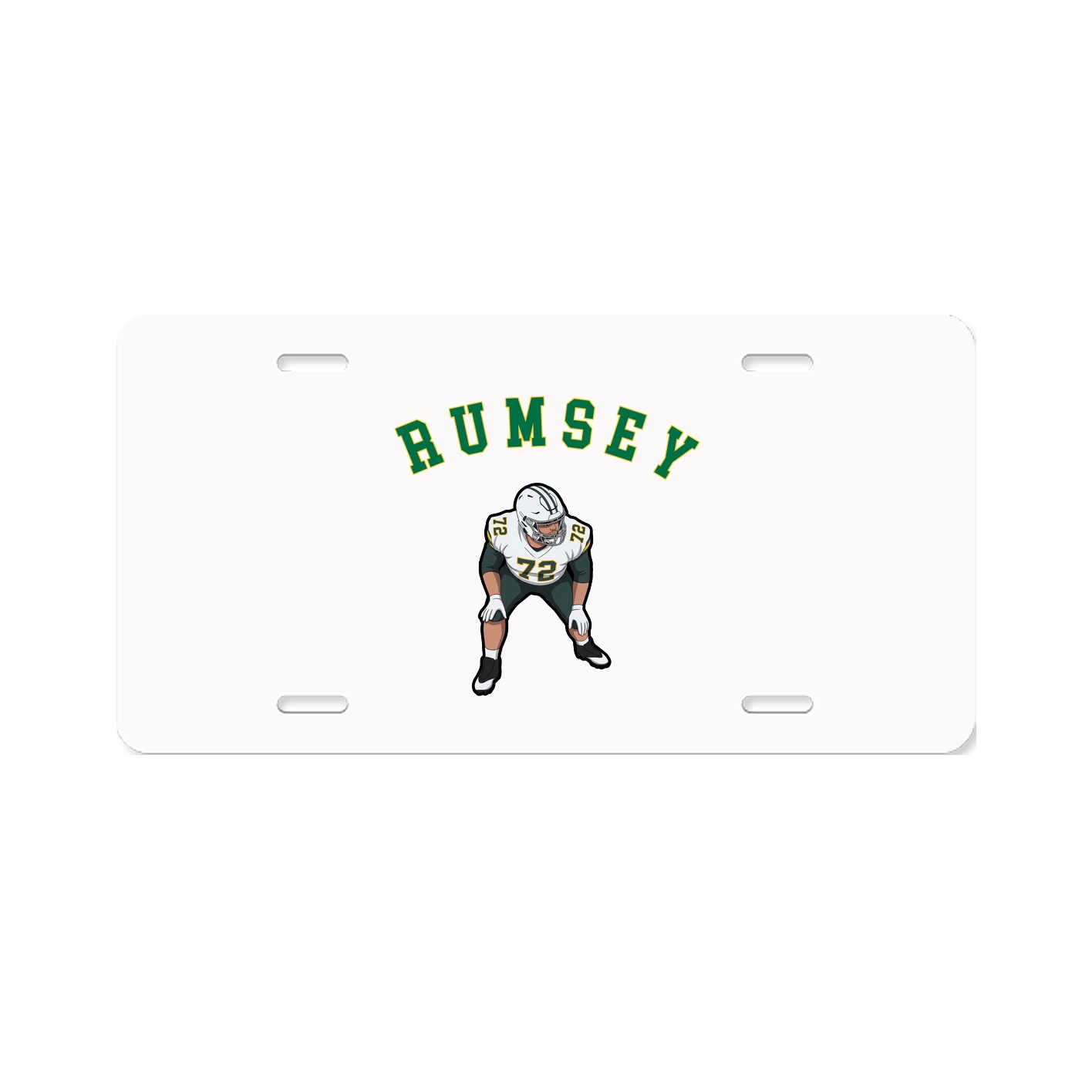 License Plate — Shirsey Arch in Classic