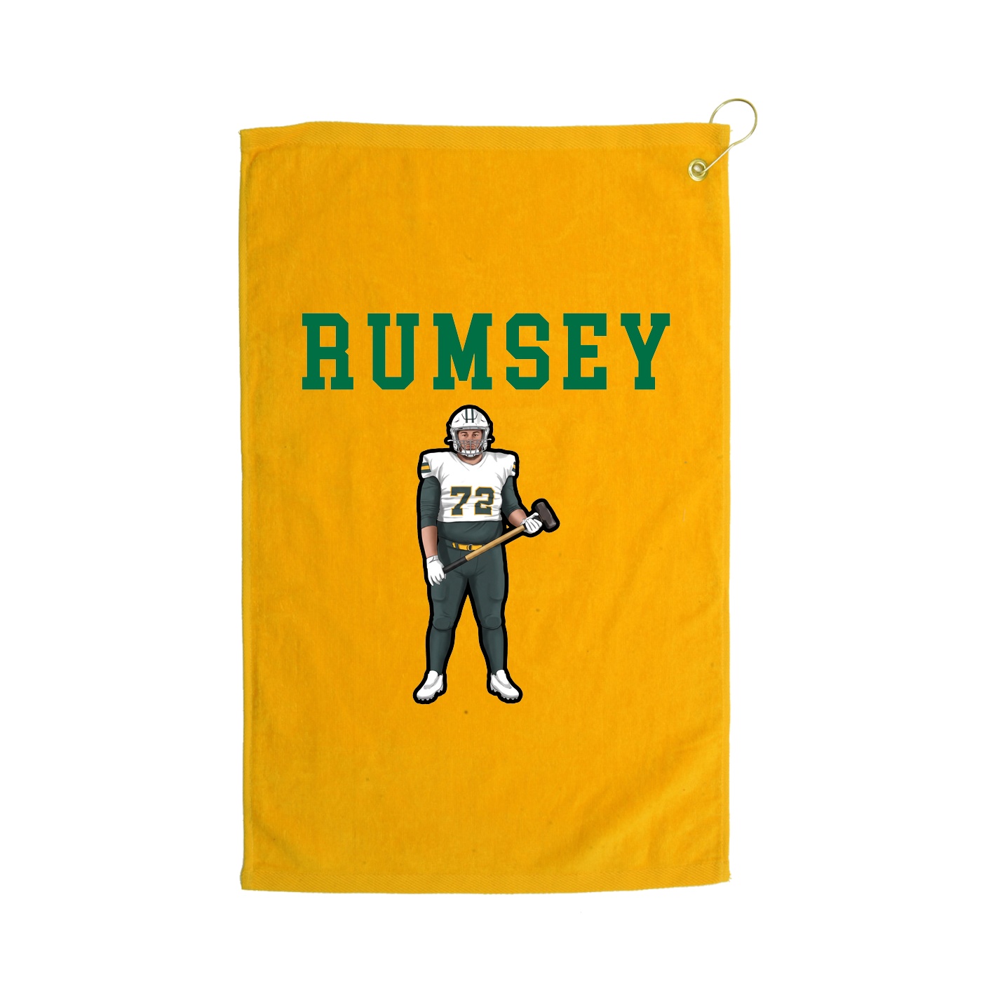 Golf Towel — Shirsey in Gold