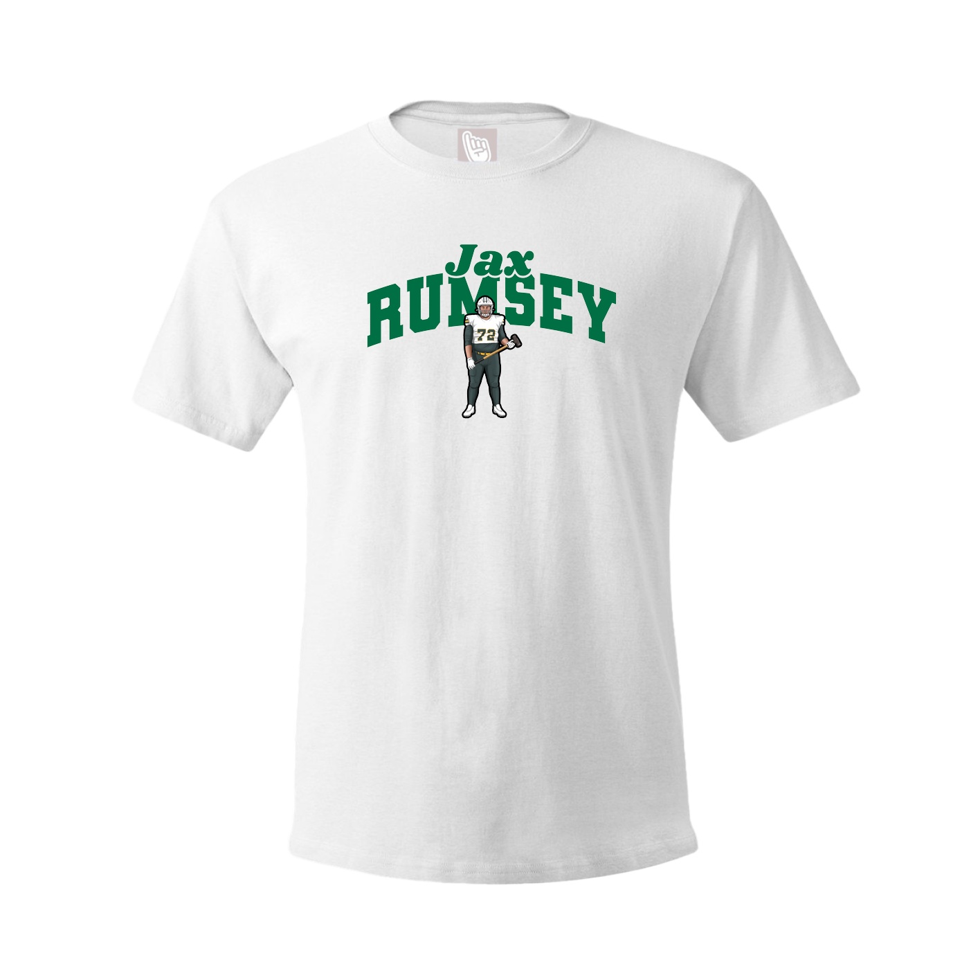 Tee — Signature Arch in White