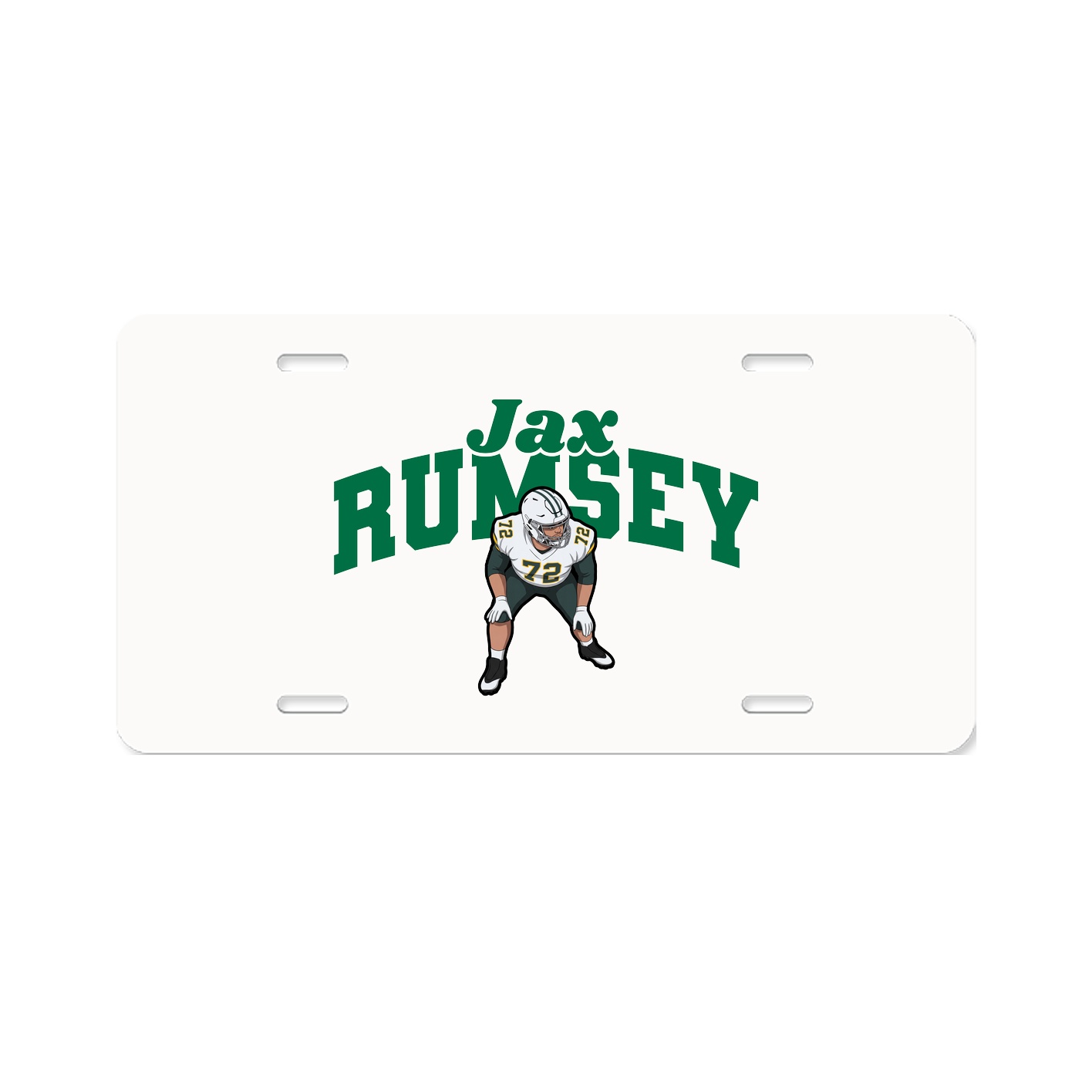 License Plate — Signature Arch in Classic