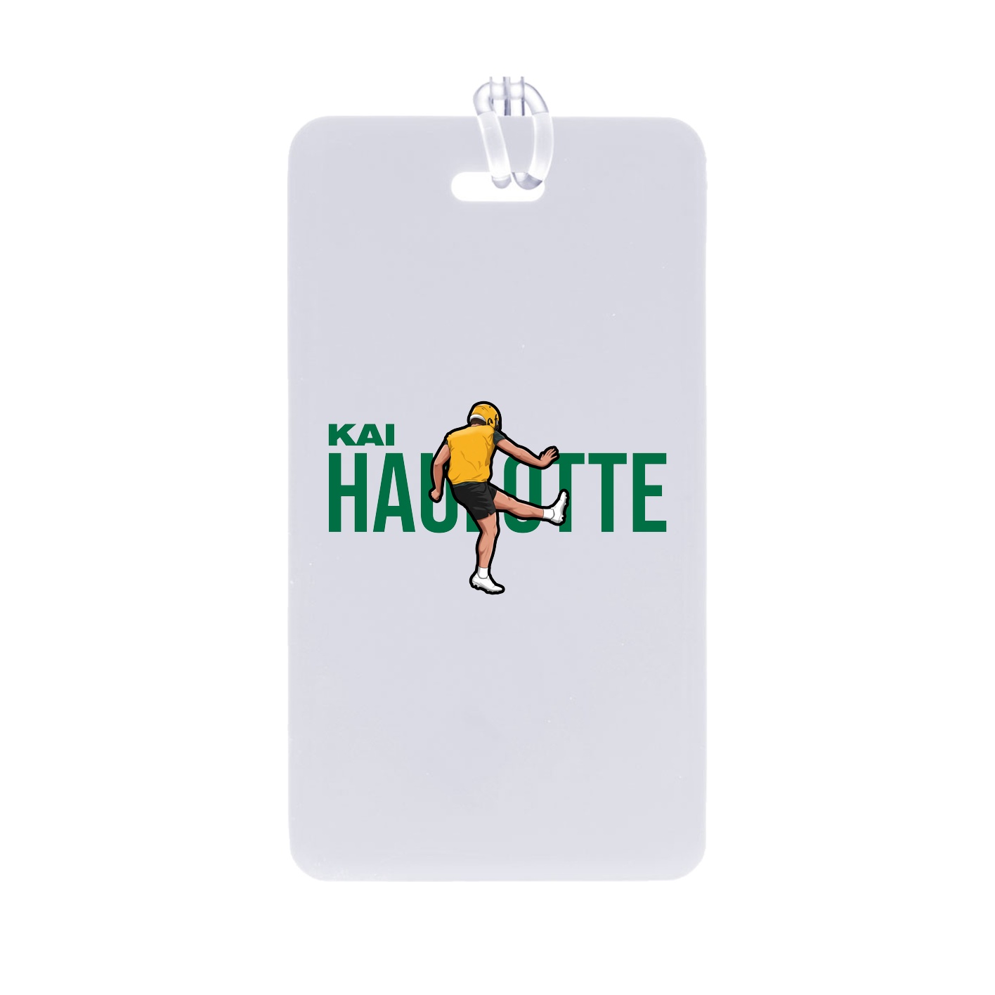 Bag Tag — Player Name in Classic