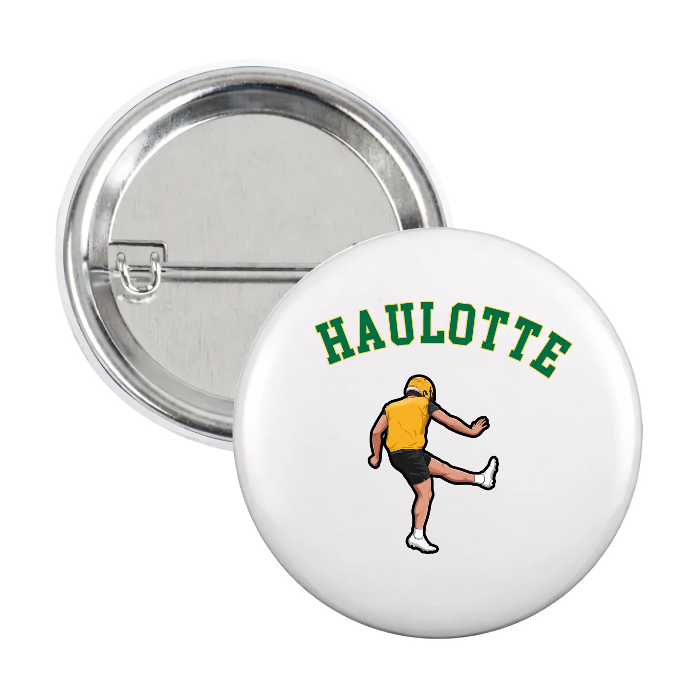 Game Day Button — Shirsey Arch in White