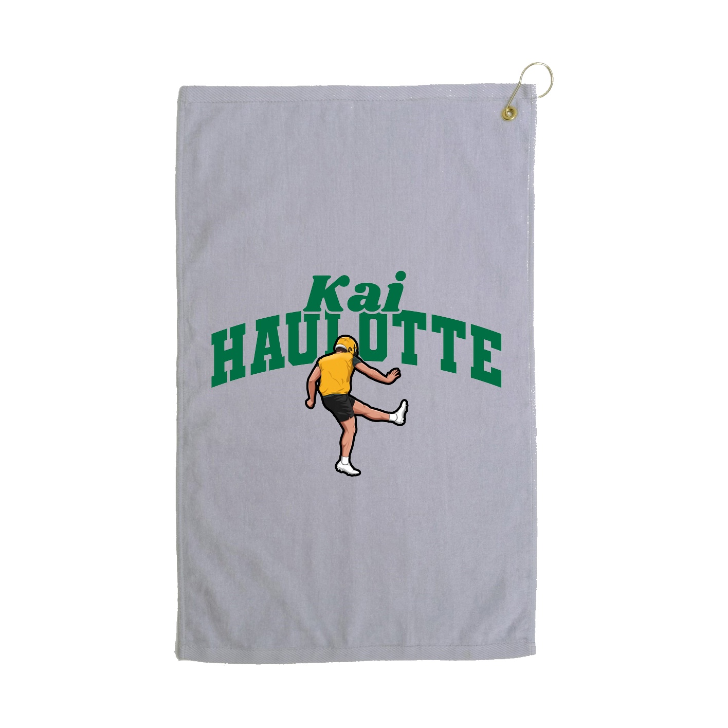 Golf Towel — Signature Arch in Grey